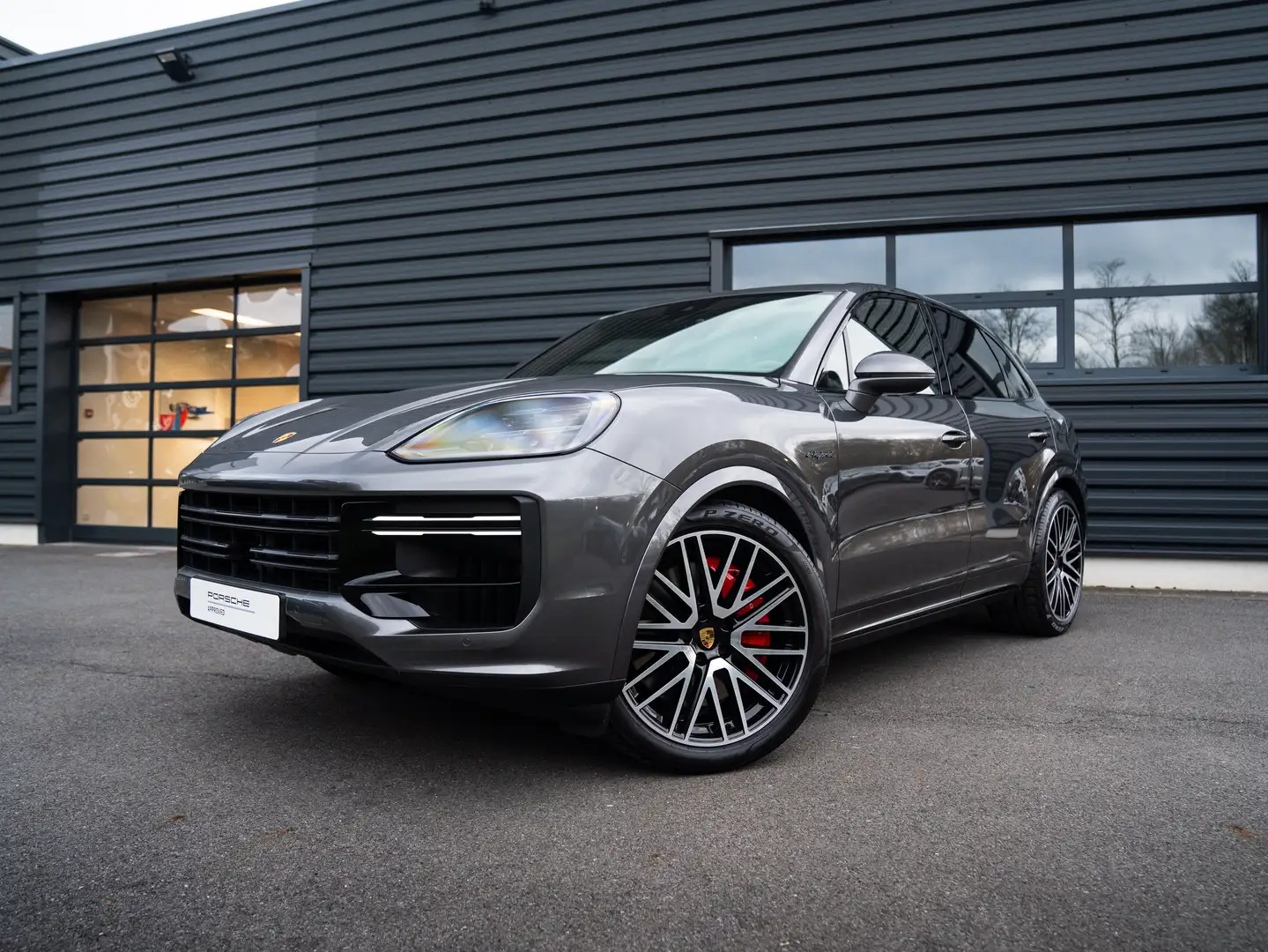 Porsche Cayenne Cayenne Turbo E-Hybrid S PORSCHE APPROVED Gris - 1