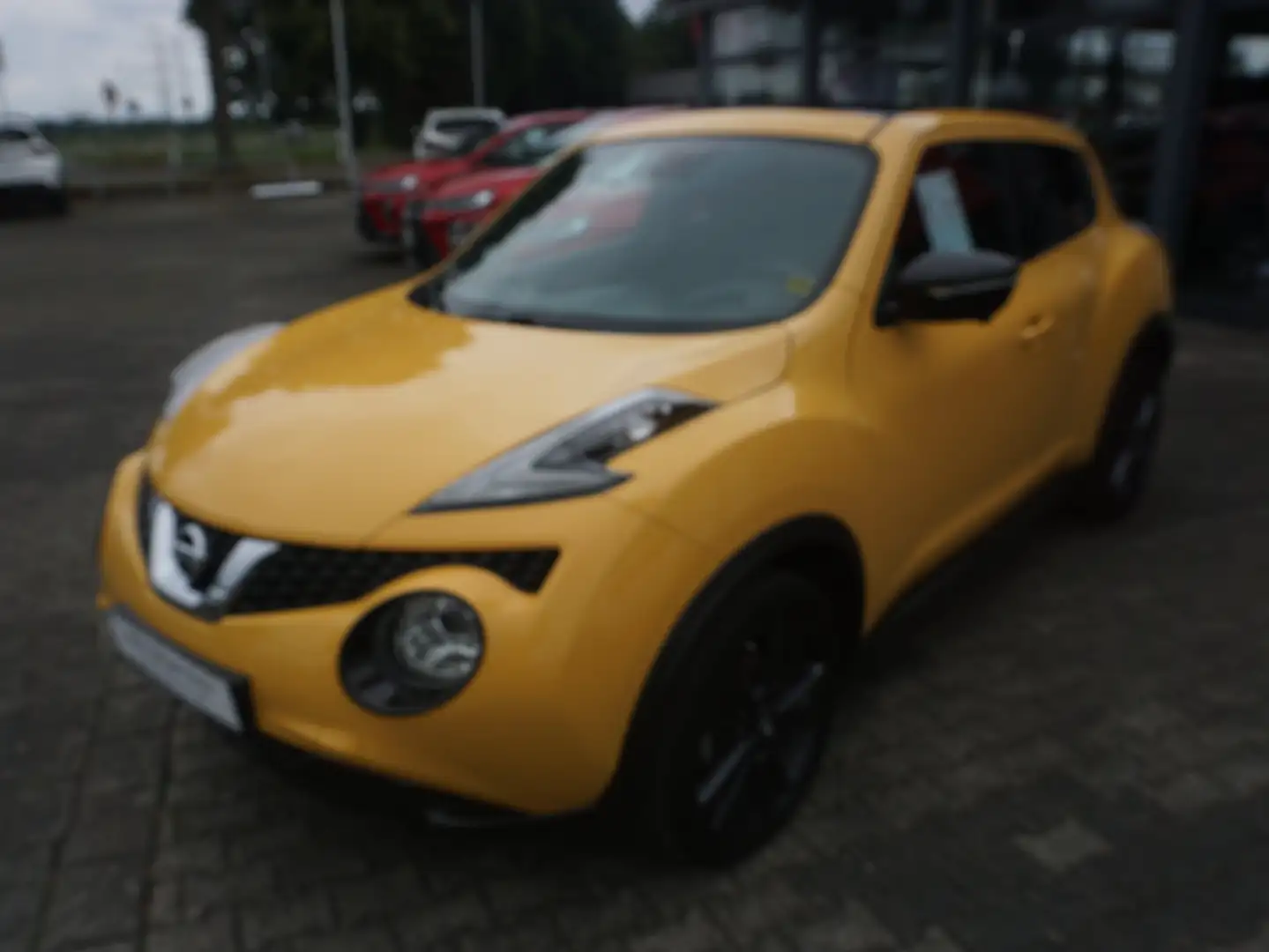 Nissan Juke 1.2 DIG-T Tekna SHZ SCHIEBEDACH 4xKAMERA Jaune - 1