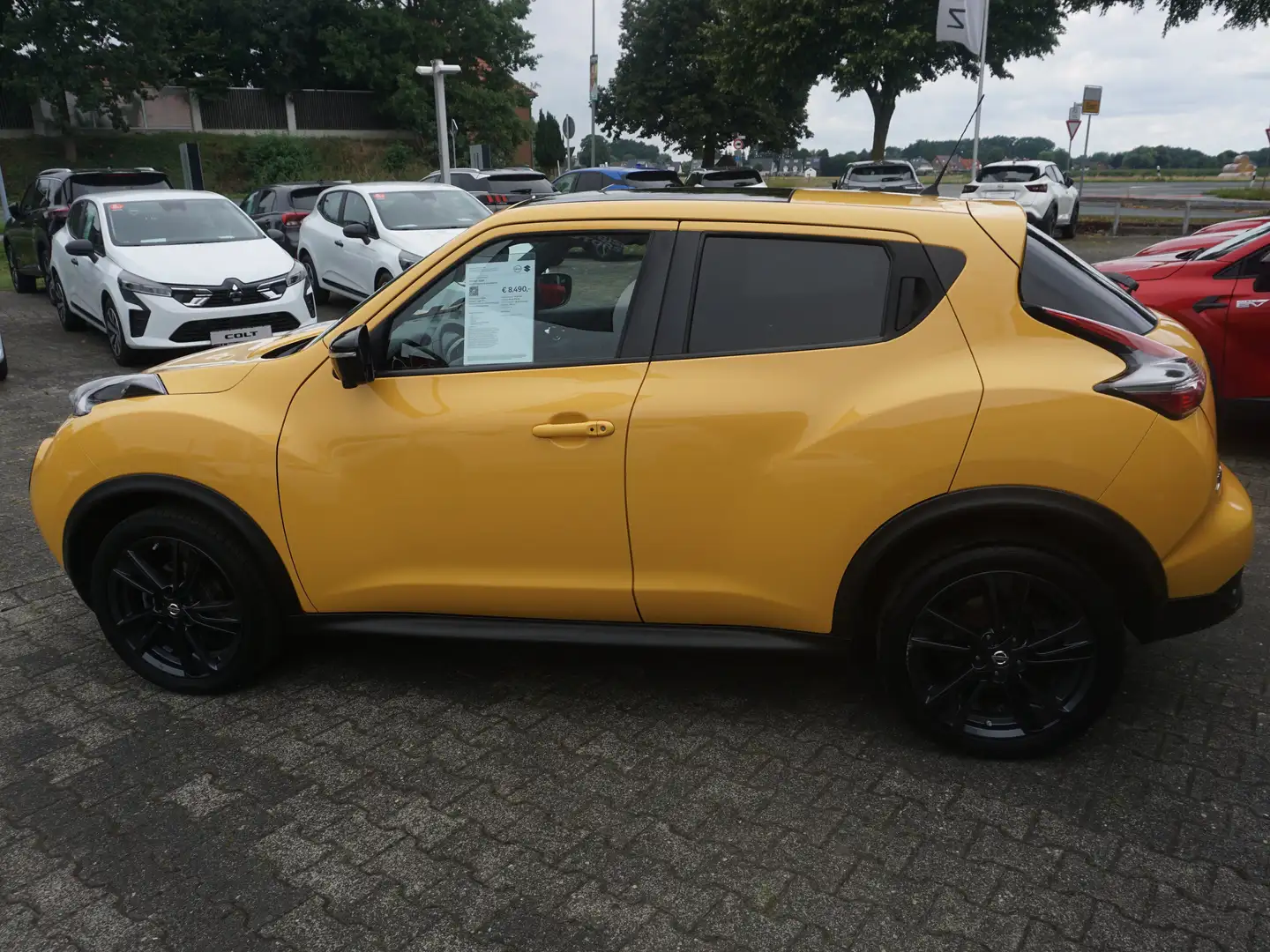 Nissan Juke 1.2 DIG-T Tekna SHZ SCHIEBEDACH 4xKAMERA Geel - 2