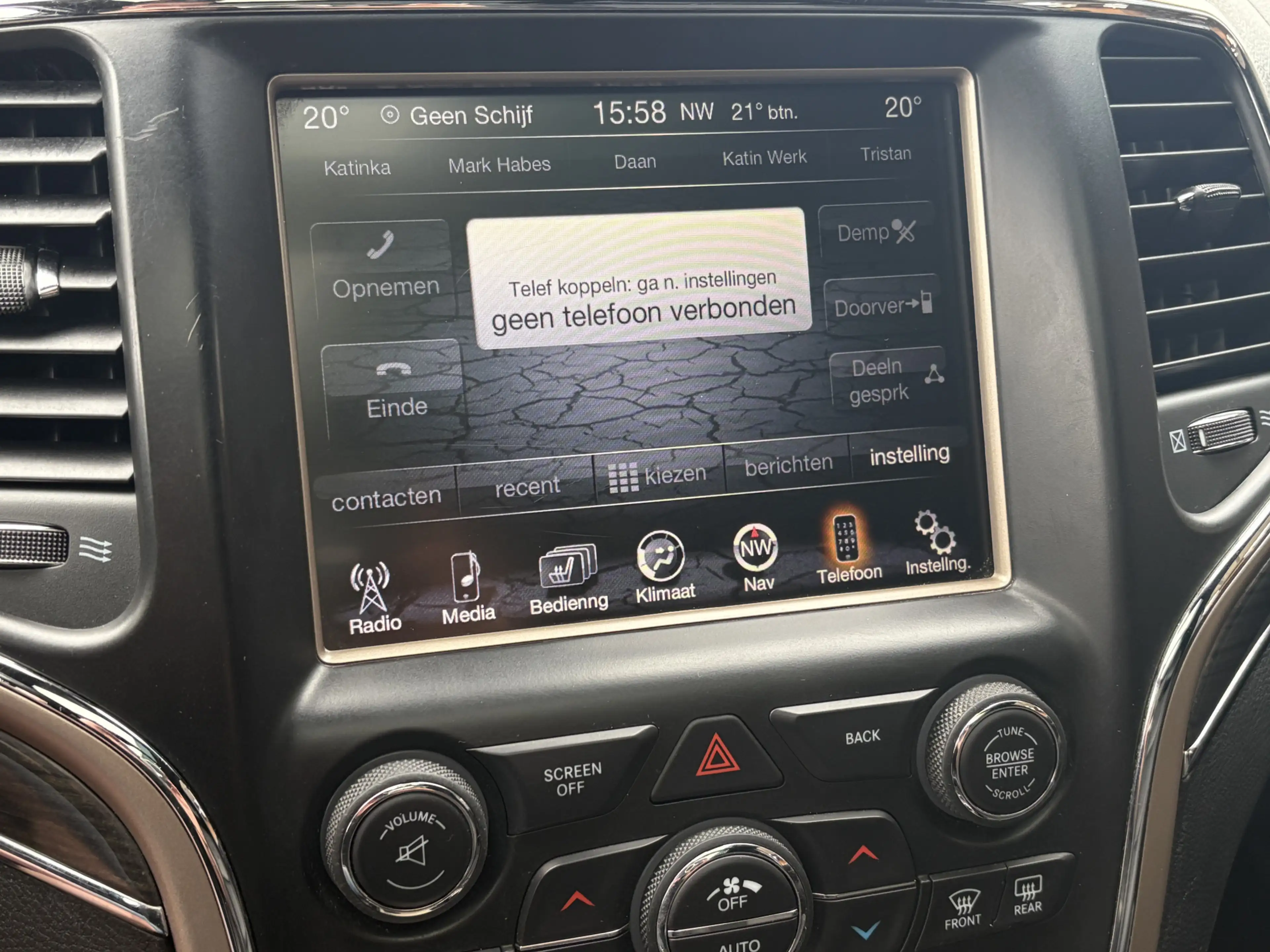 Jeep Grand Cherokee 3.0 251Pk CRD Overland / Cruise / Airco / Navi / T — photo 15