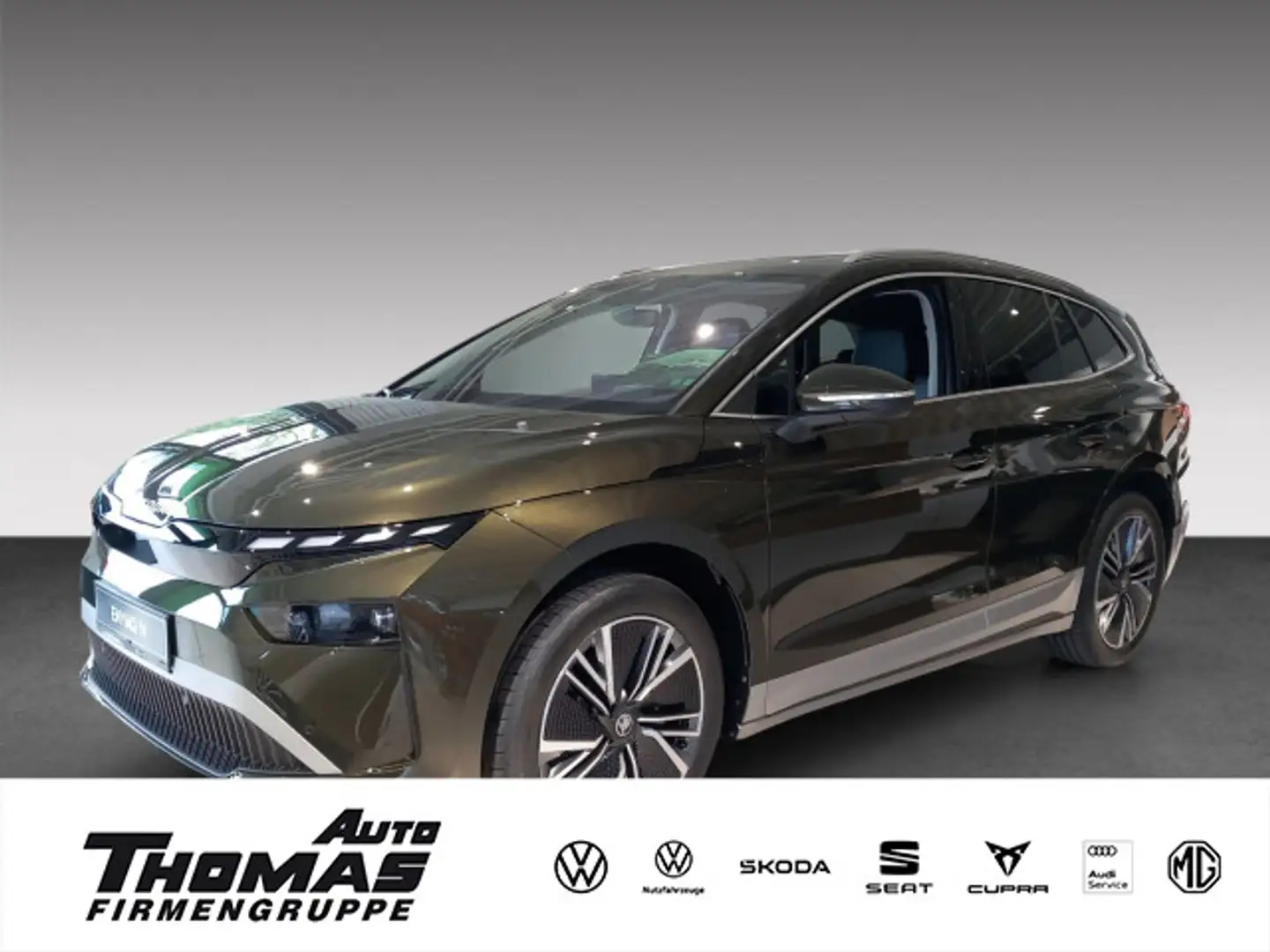 Skoda Enyaq 60 *PANO*AHK*MATRIX* Grün - 1