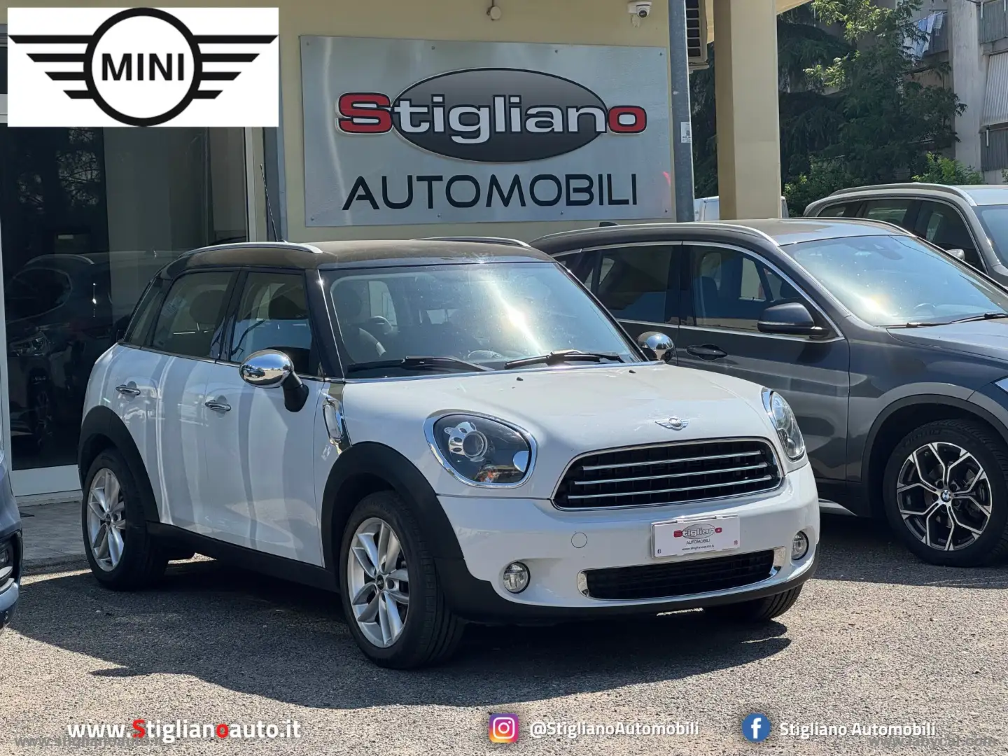 MINI Cooper Countryman Mini Cooper D Countryman Automatica Weiß - 1
