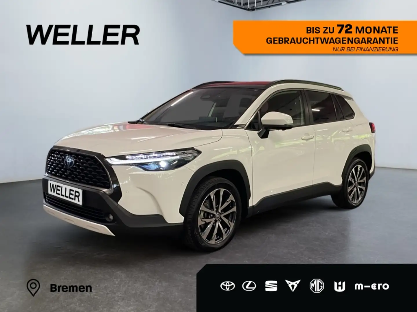 Toyota Corolla Cross Hybrid 2.0i Lounge*Leder*Navi*Pano Wit - 1