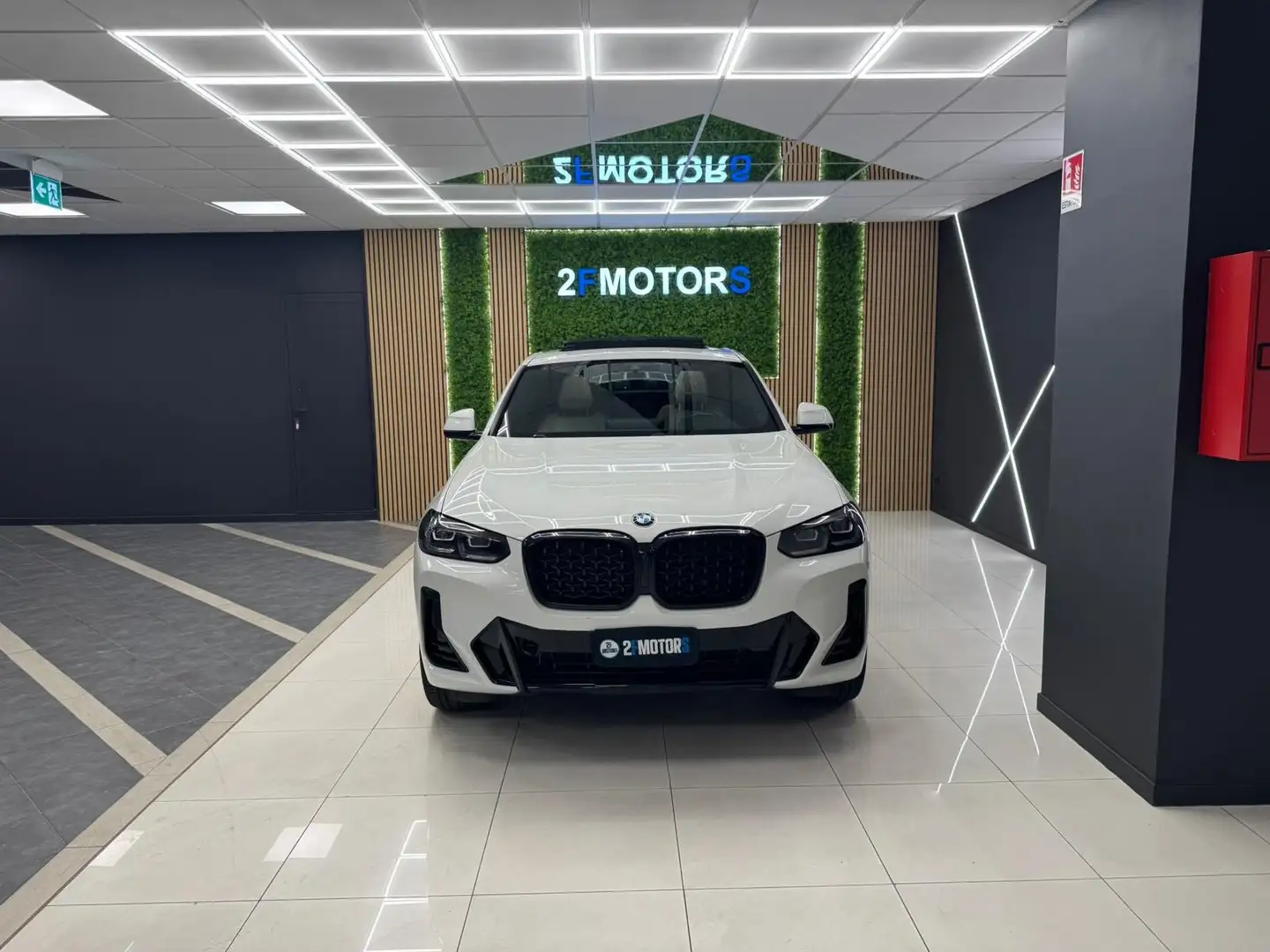 BMW X4 X4 xdrive20d mhev 48V Msport auto Weiß - 2