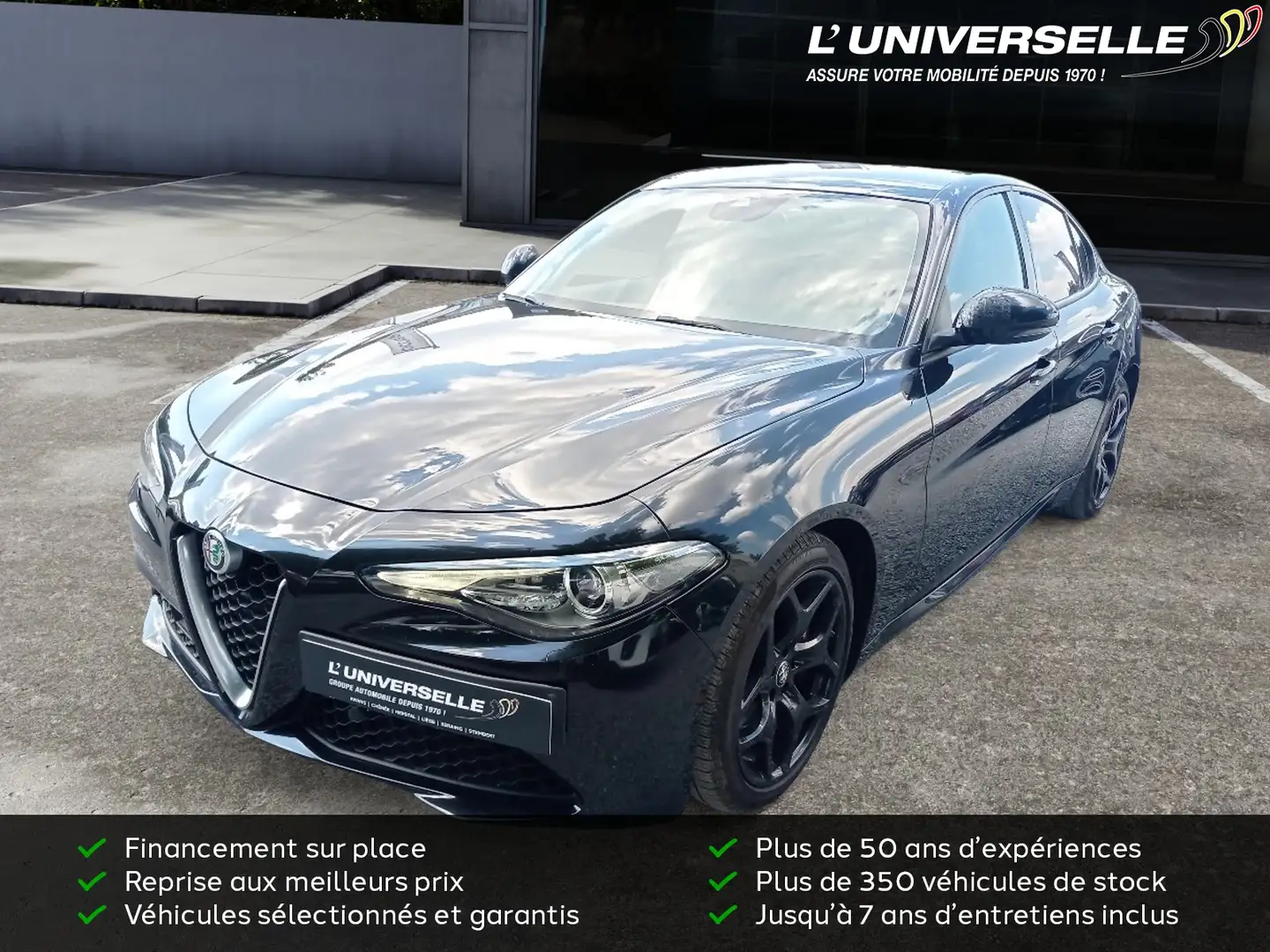 Alfa Romeo Giulia PRIX MARCHAND OU EXPORT Nero - 1