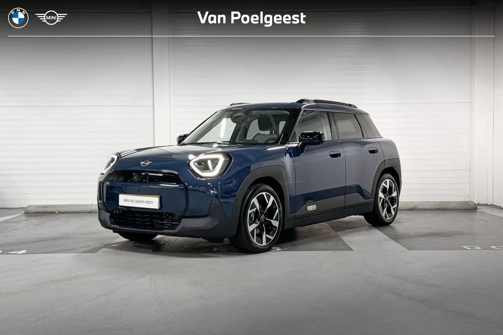 MINI Aceman E | Classic Uitvoering | Pakket L | 18" Slide Spok Blauw - 1