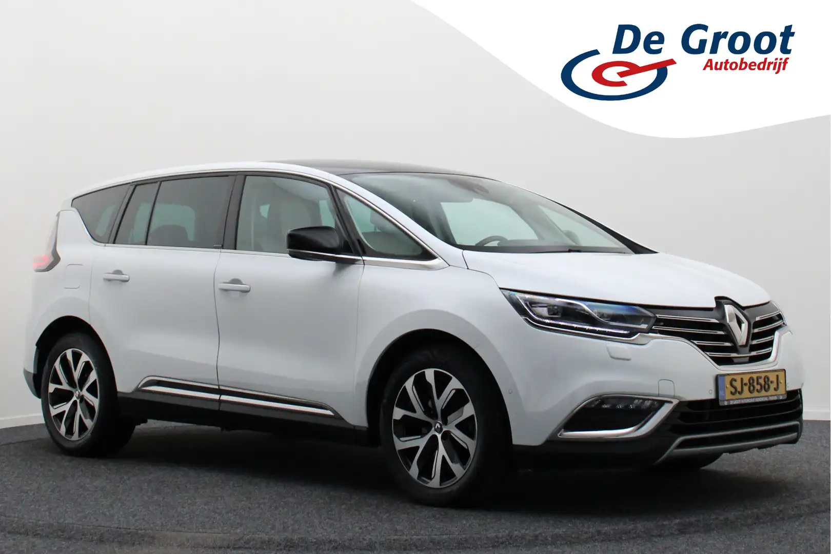 Renault Espace 1.8 TCe Limousin 7p. Verwarmde Voorruit, Camera, A Wit - 1