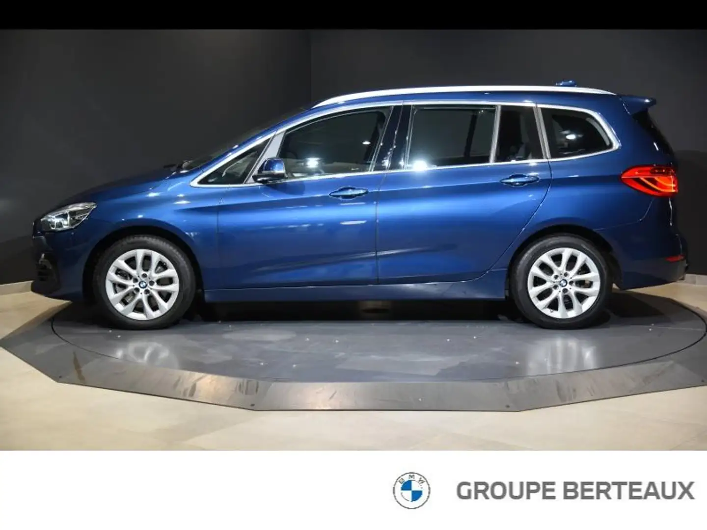 BMW 218 218dA 150ch  Business Design Blauw - 2