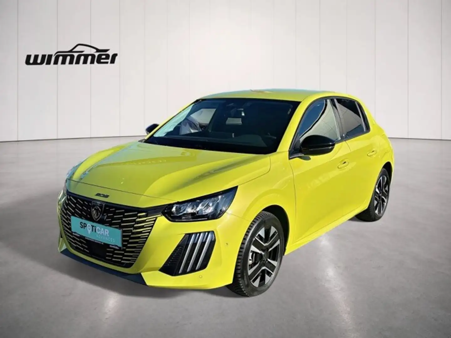 Peugeot 208 Hybrid 110 e-DCS6 Allure Gelb - 1