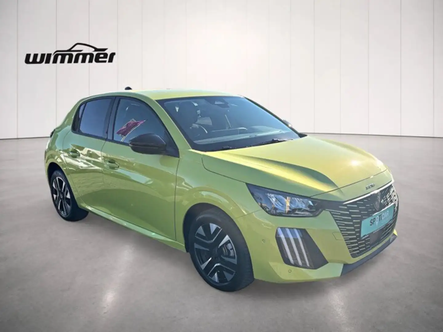 Peugeot 208 Hybrid 110 e-DCS6 Allure Gelb - 2