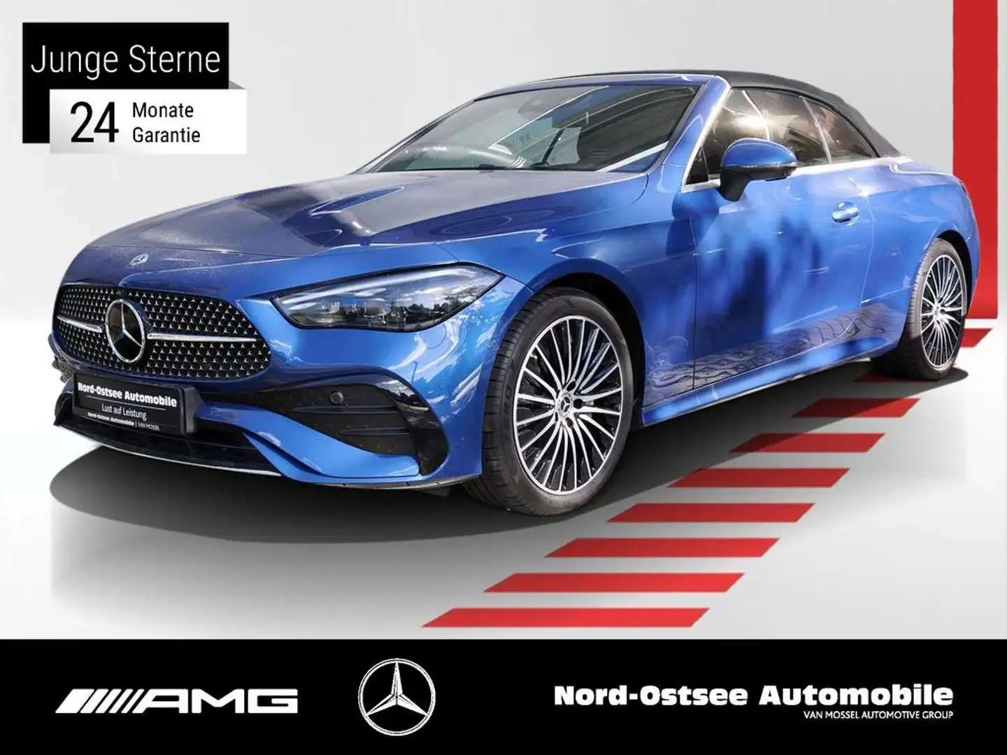 Mercedes-Benz CLE 220 d AMG ADV.+ DISTRO AHK DIGITAL 360° KAME Bleu - 1