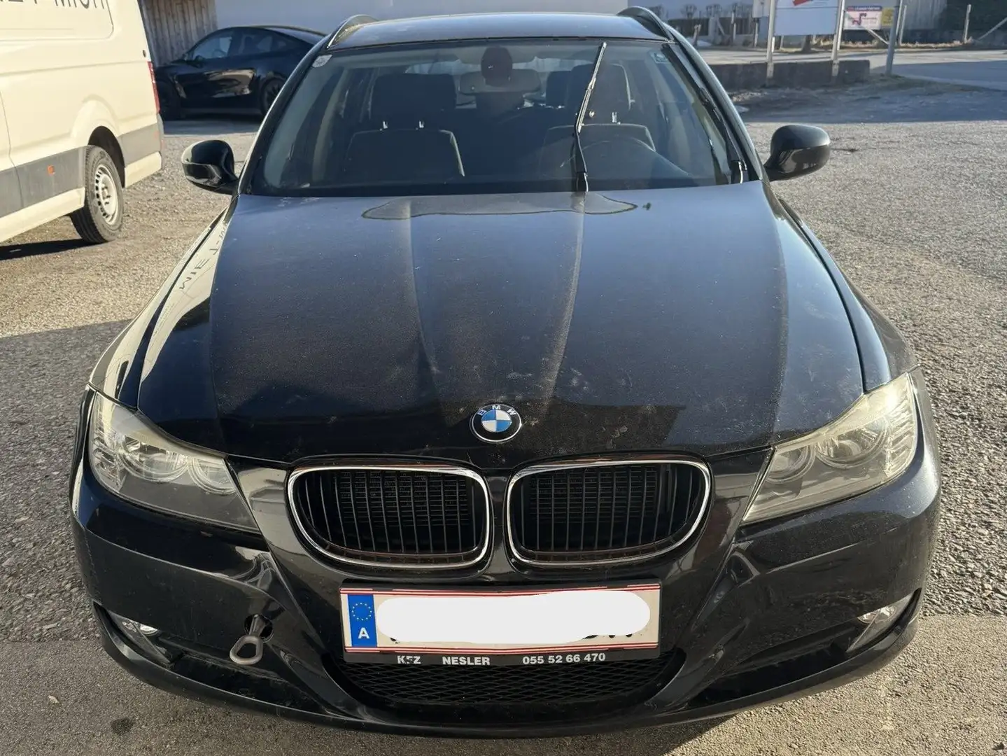 BMW 316 Diesel, 115PS (Motorschaden) Noir - 1