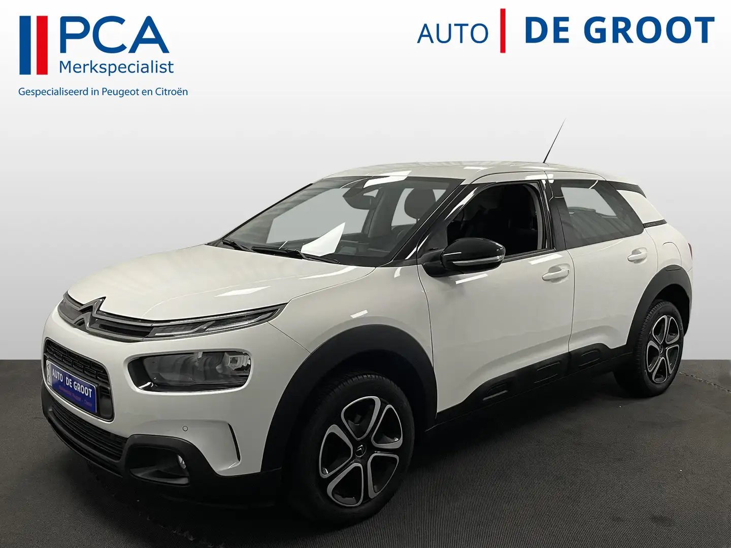 Citroen C4 Cactus FEEL 110pk Navi+Carplay | Airco | Cruise | Camera Weiß - 1
