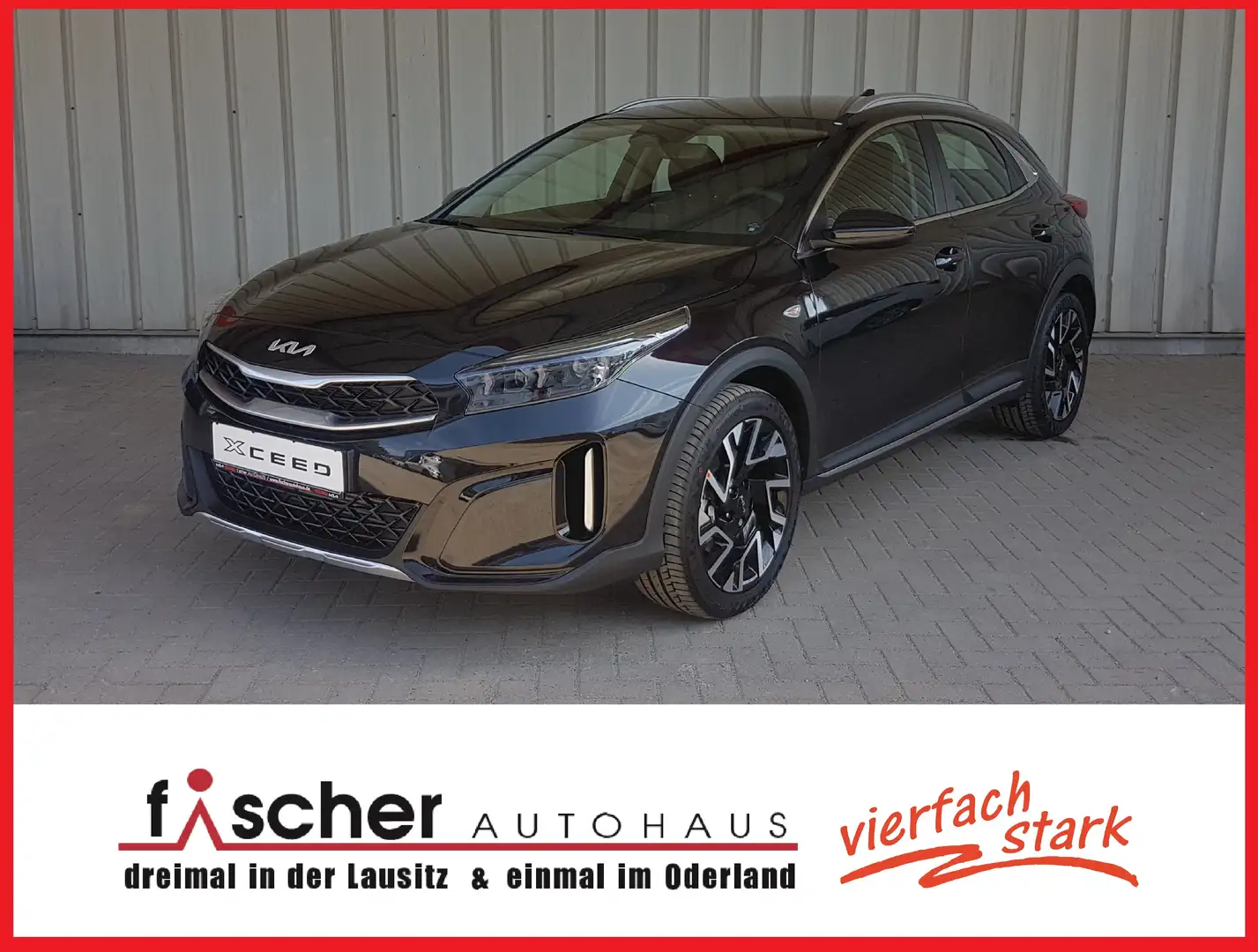 Kia XCeed 1.0T 100 VIS KOM Zwart - 1