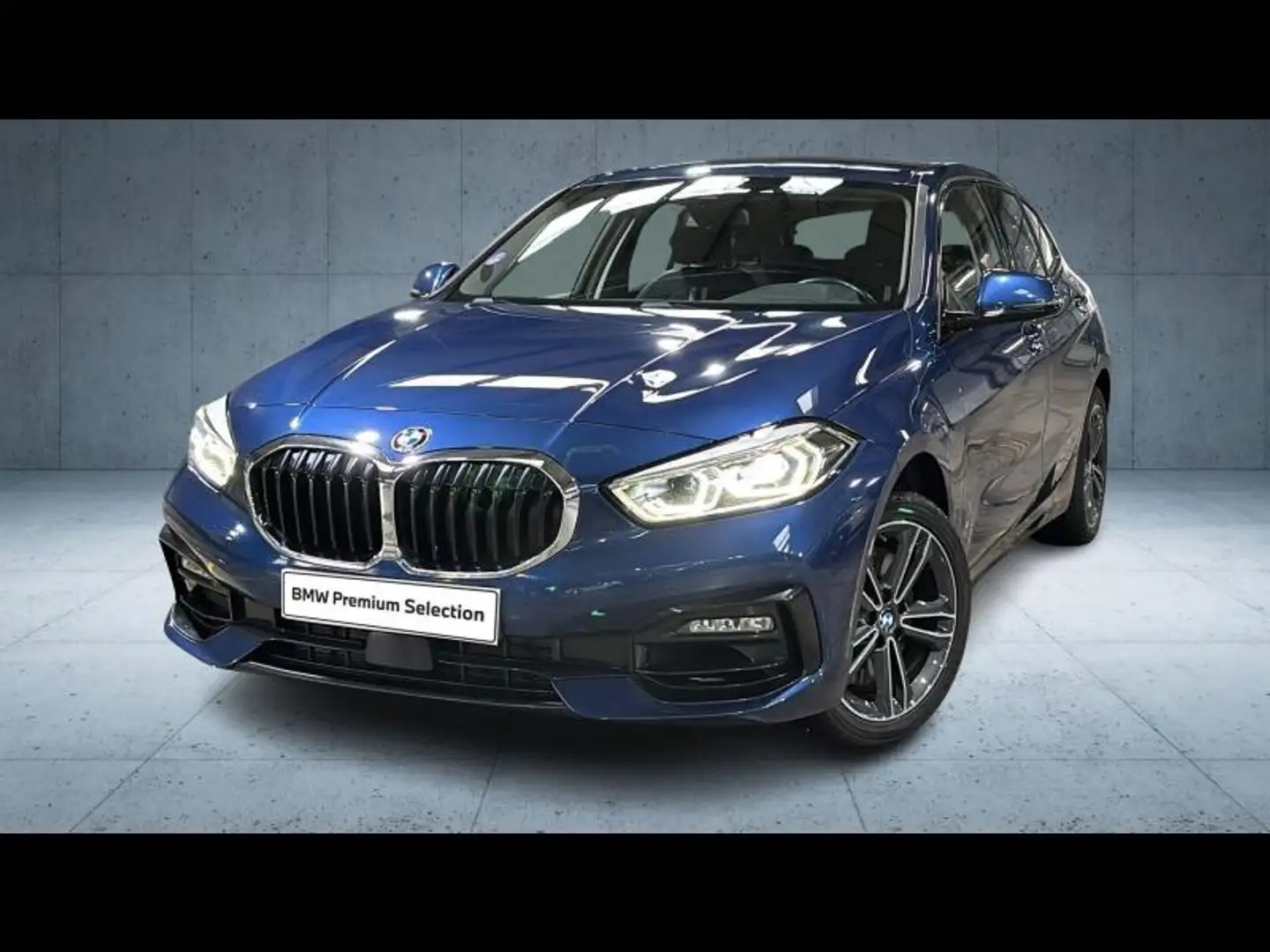 BMW 120 120iA 178ch Edition Sport DKG7 9cv Bleu - 1