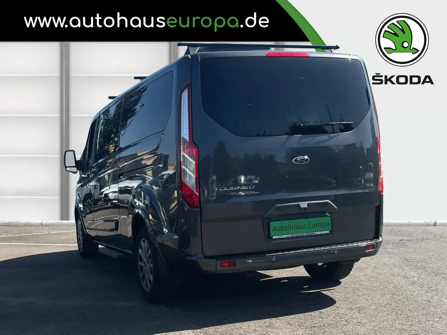 Ford Tourneo Custom 2.0 TDCi L2 Titanium X Navi Kamera SHZ PDC Park As Gris - 2