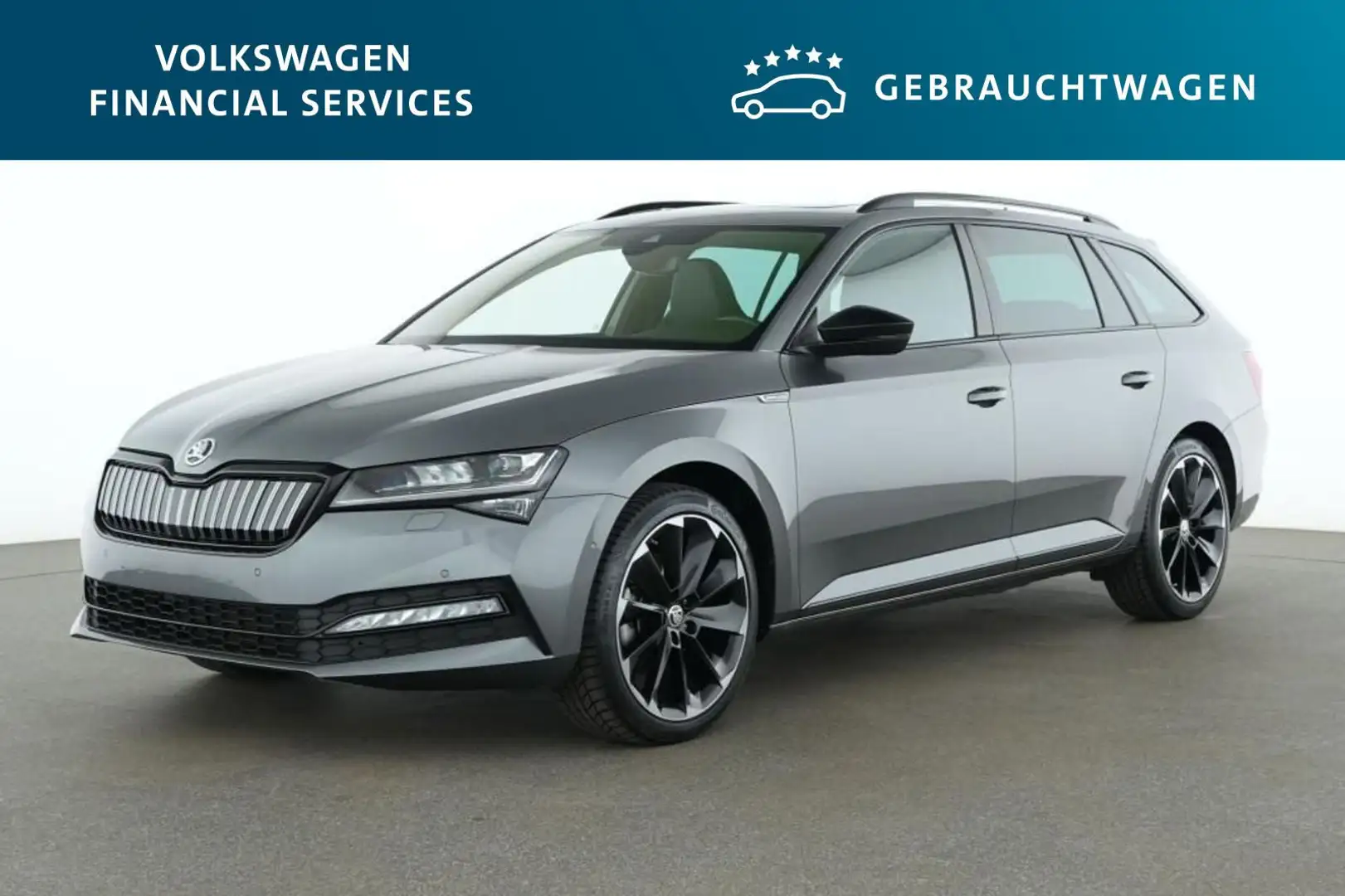 Skoda Superb Combi Sportline 1.4 TSI iV DSG Pano*NAV*S Gris - 1