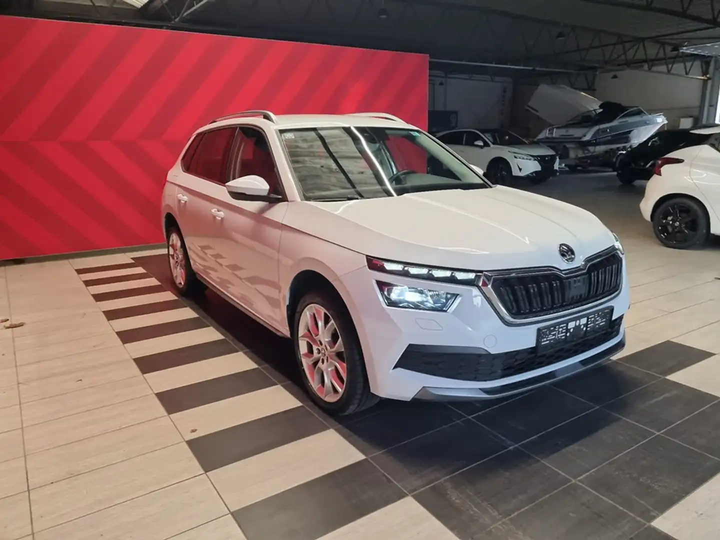 Skoda Kamiq Style 1,5 TSI ACT Blanc - 2