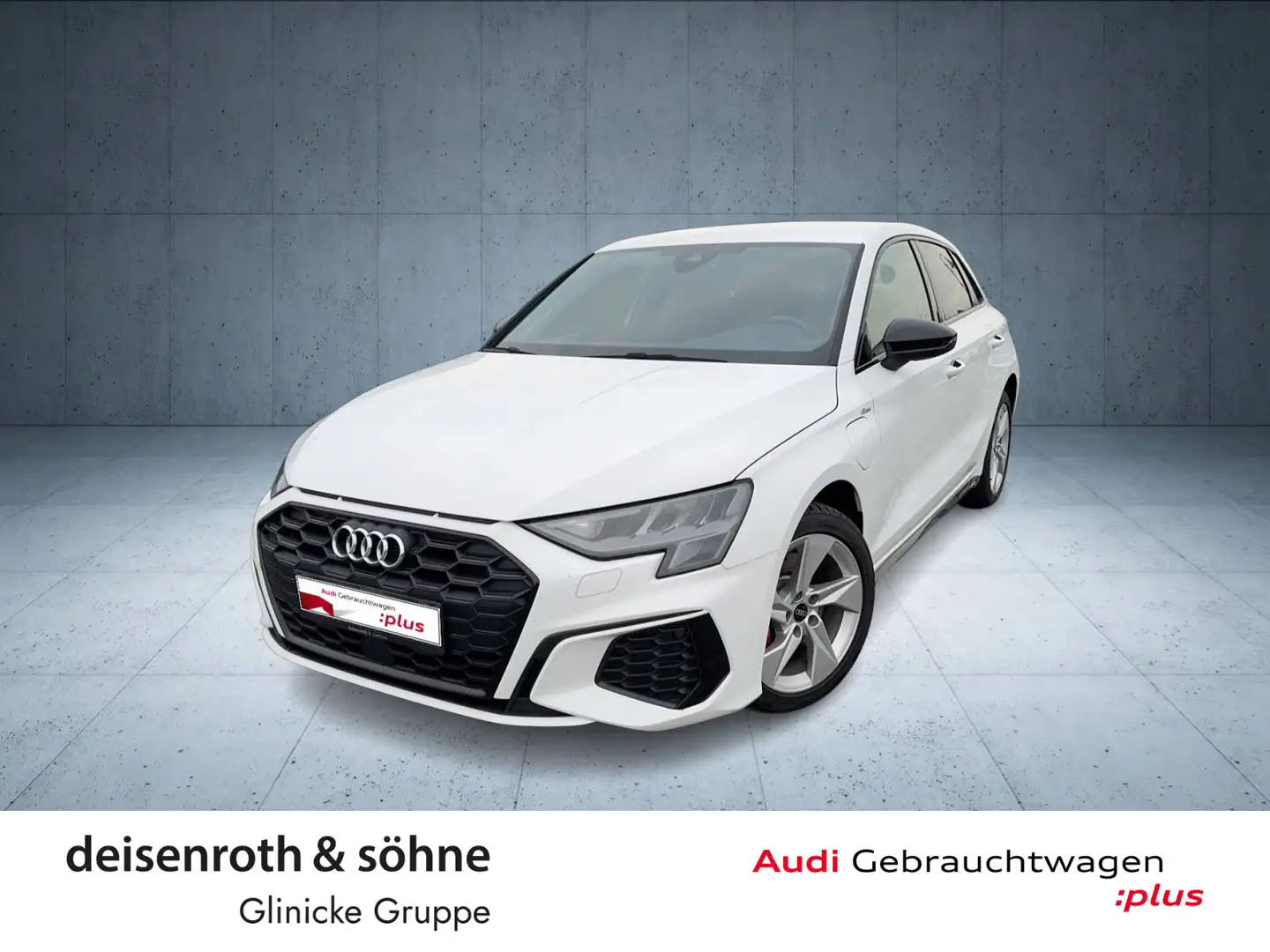 Audi A3 S line 45 TFSI e Nav/ASI/Business/S Weiß - 1