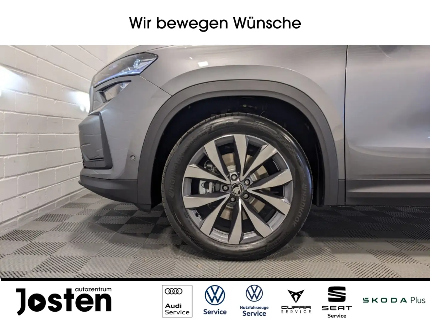 Skoda Kodiaq Selection 2.0TDI 4x4 Pano Canton AHK Akustikglas Grau - 2