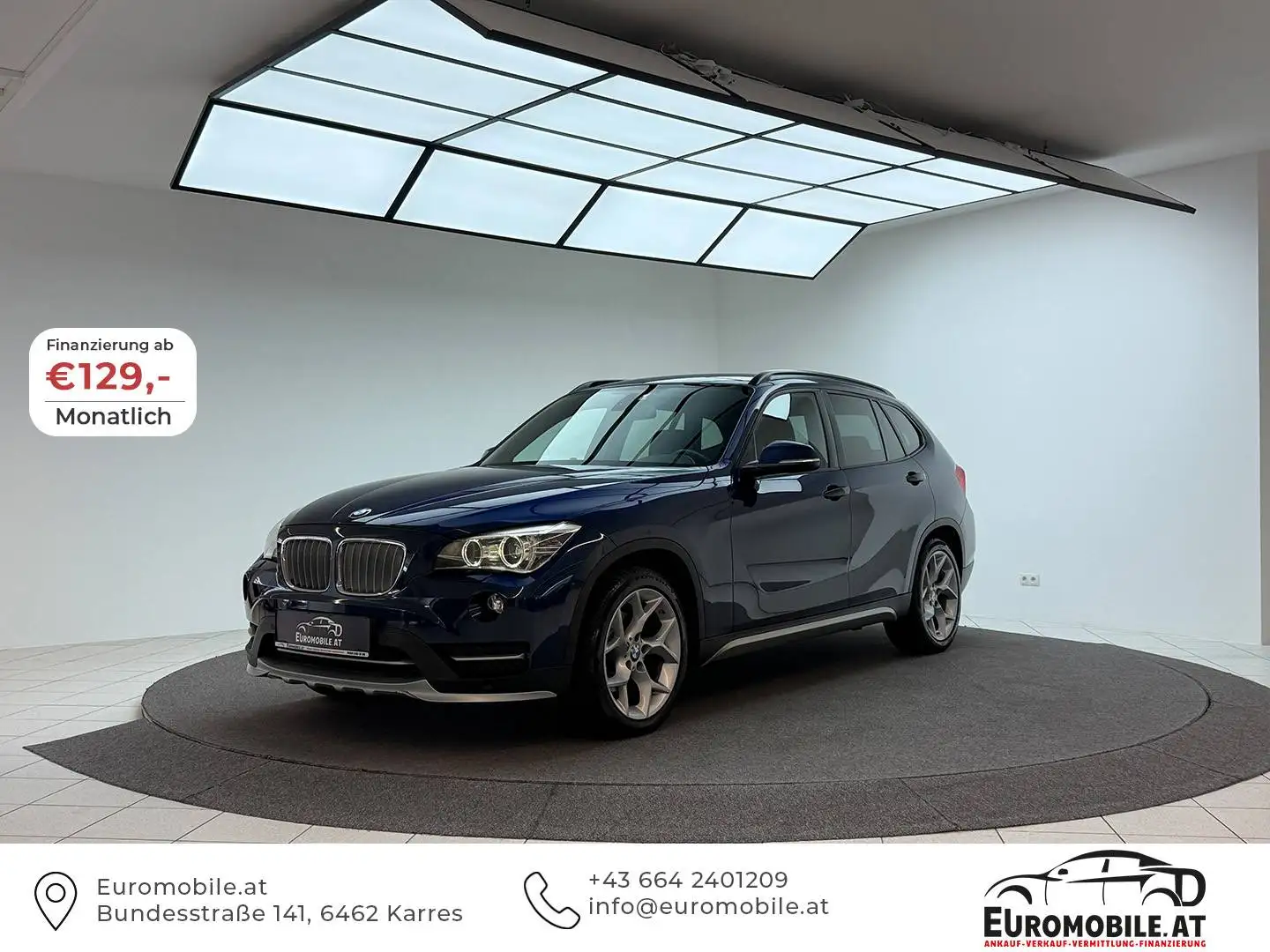 BMW X1 xDrive 18d  xLine *PDC*SHZ*BT*XENON* Blau - 1