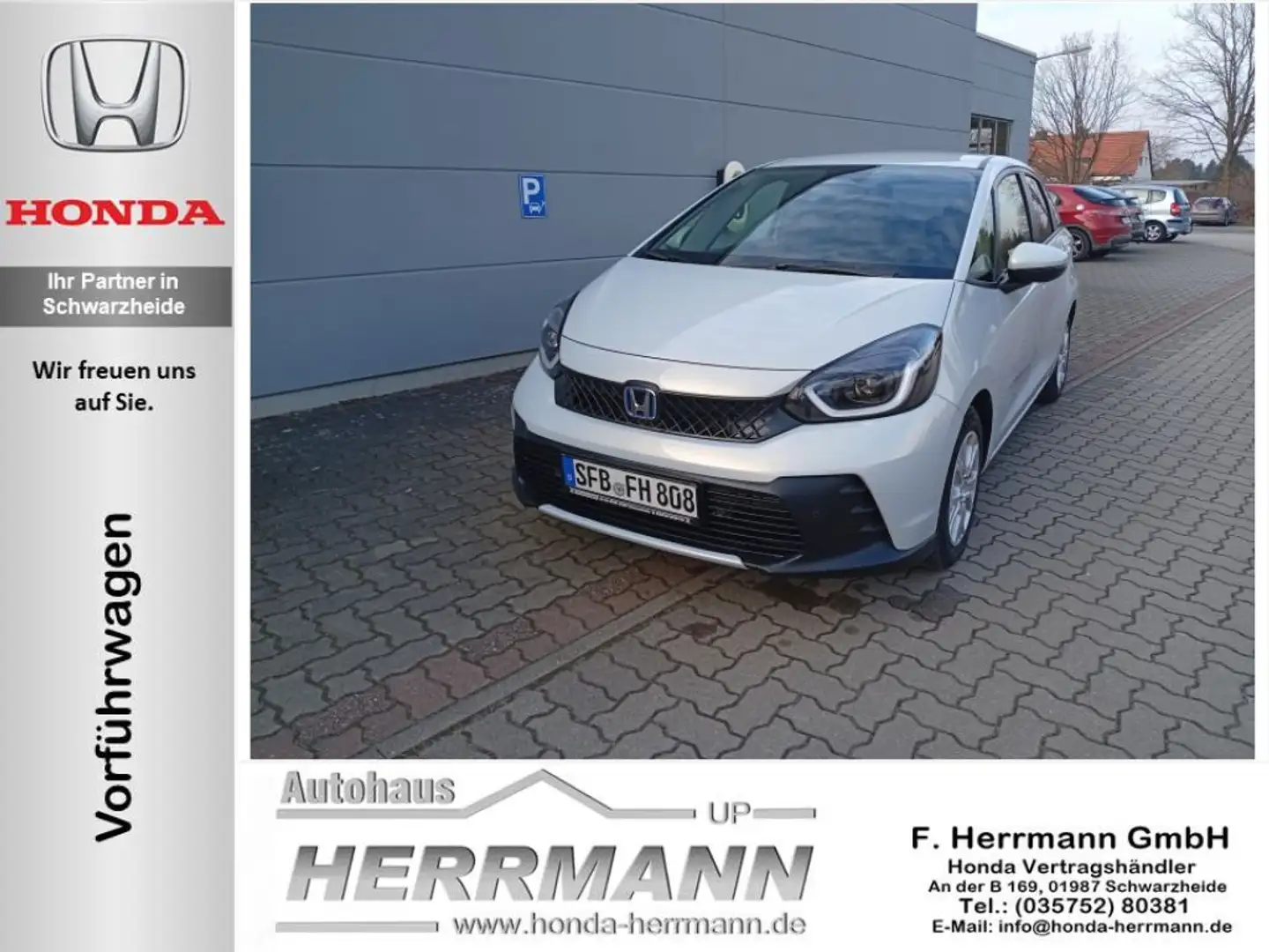 Honda Jazz e:HEV 1.5 i-MMD Hybrid Advance WR Weiß - 1