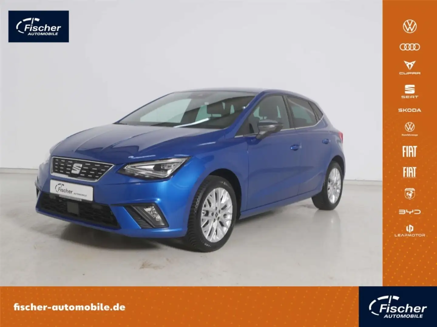 SEAT Ibiza 1.0 TSI DSG XCELLENCE NAV/LED/DINAMICA/RFK Blau - 1