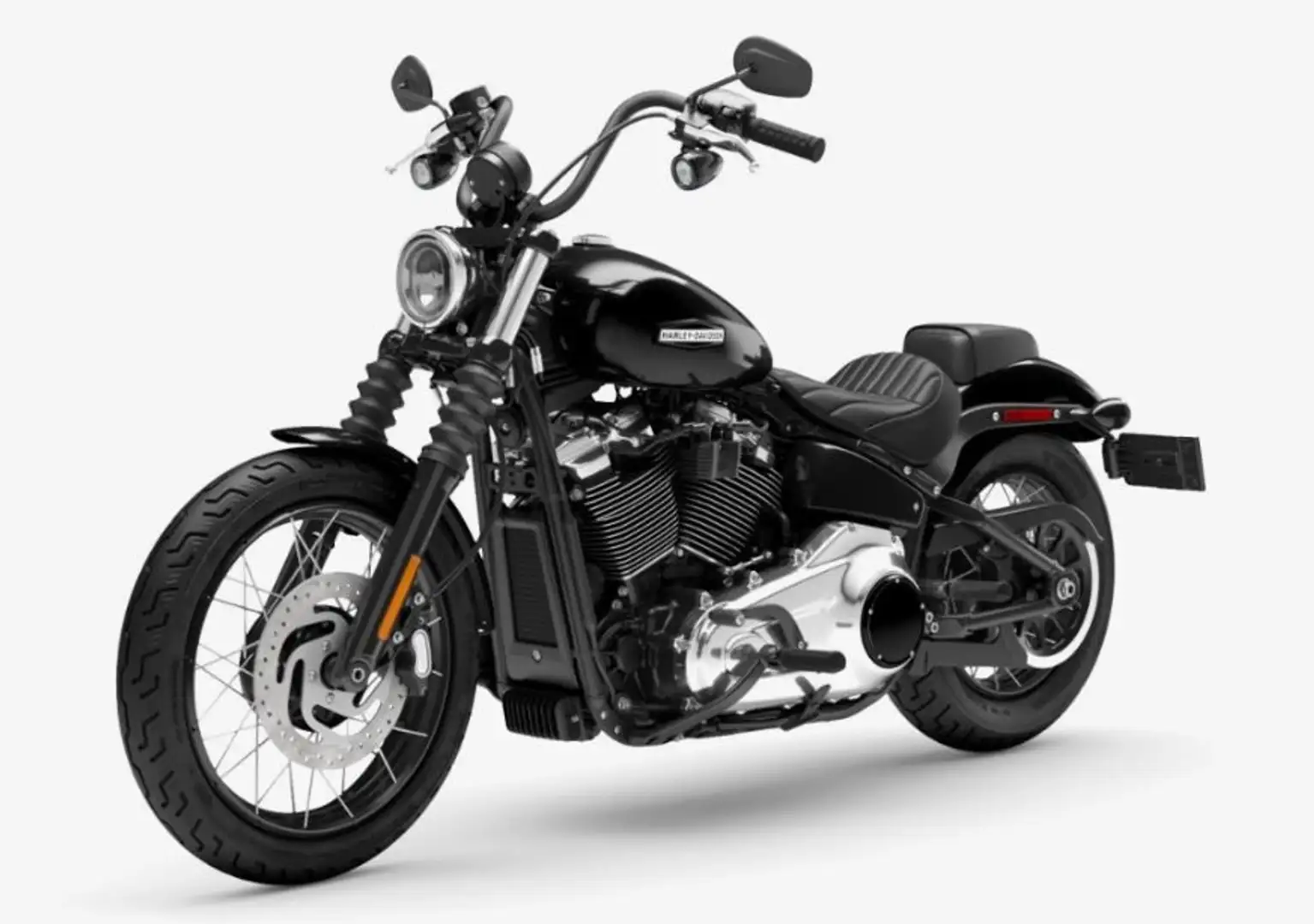 Harley-Davidson Street Bob FXBB SOFTAIL Zwart - 2