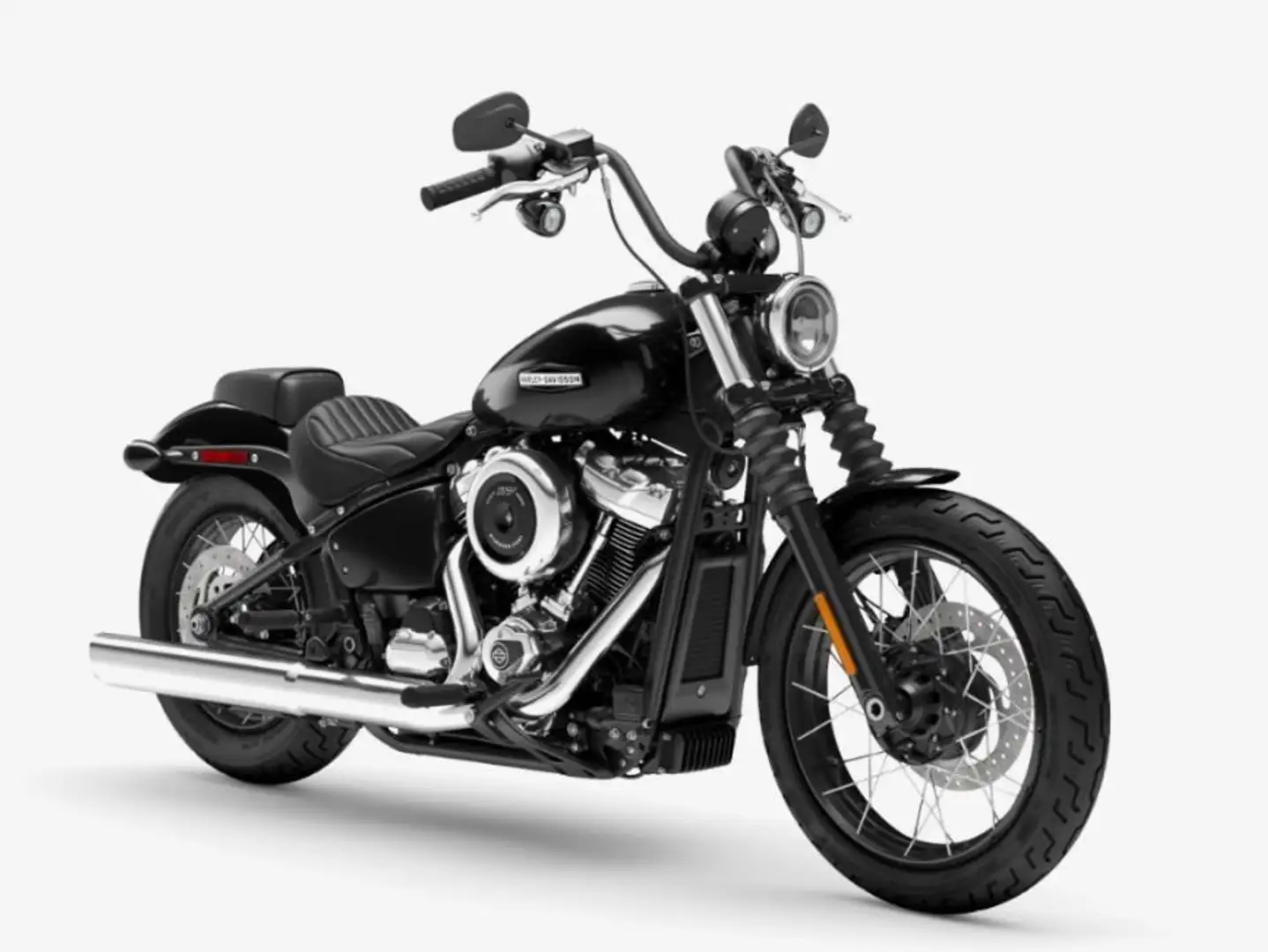 Harley-Davidson Street Bob FXBB SOFTAIL Чорний - 1