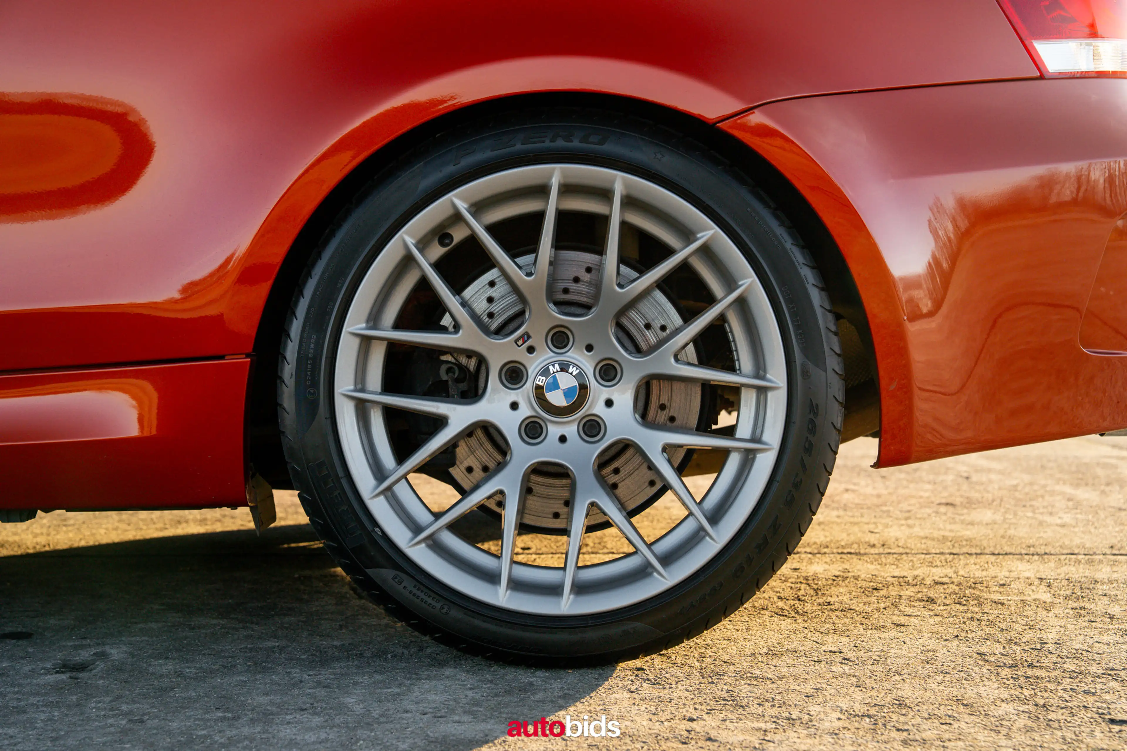 BMW 1er M Coupé Valencia Orange . First Owner . Full BMW Service — photo 8