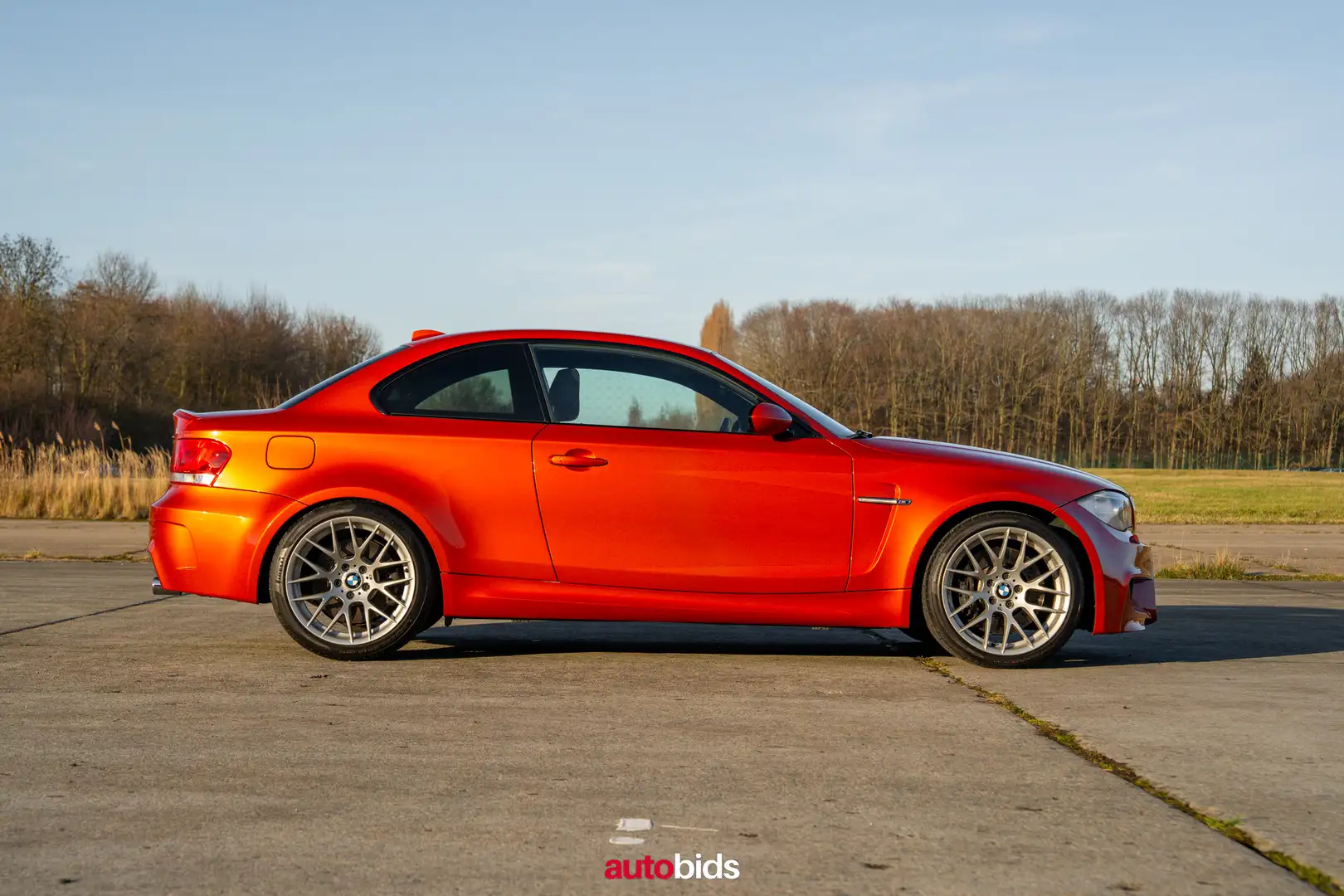 BMW 1er M Coupé Valencia Orange . First Owner . Full BMW Service Orange - 2