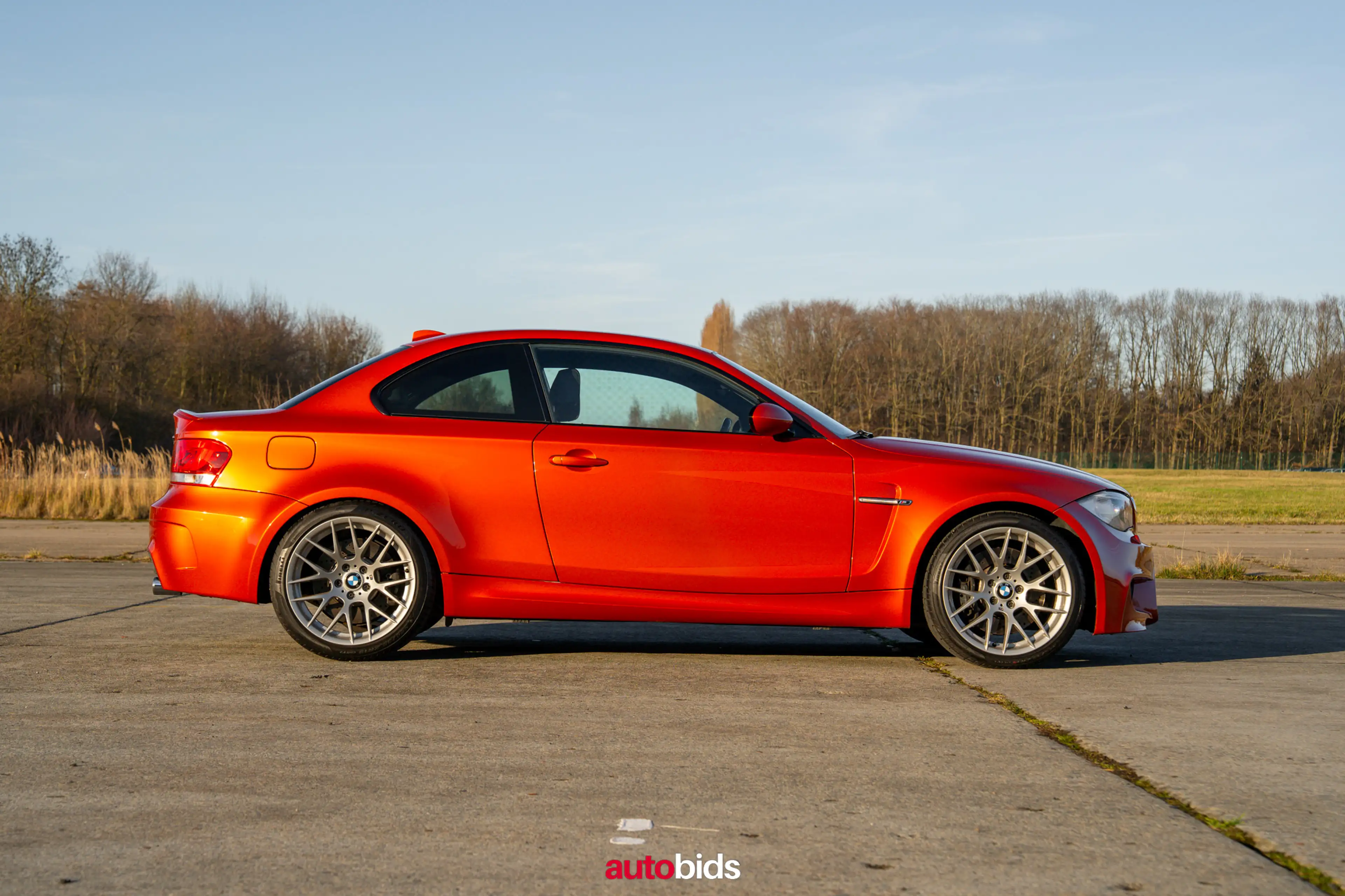 BMW 1er M Coupé Valencia Orange . First Owner . Full BMW Service — photo 2