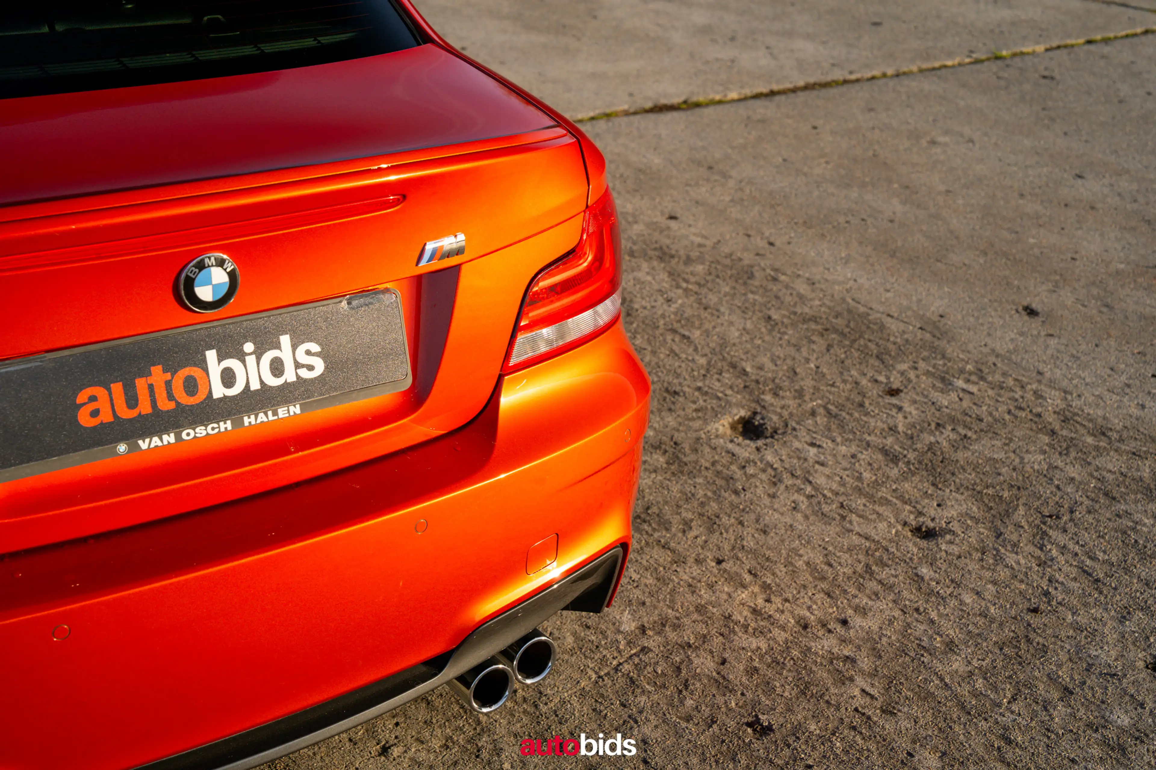 BMW 1er M Coupé Valencia Orange . First Owner . Full BMW Service — photo 12