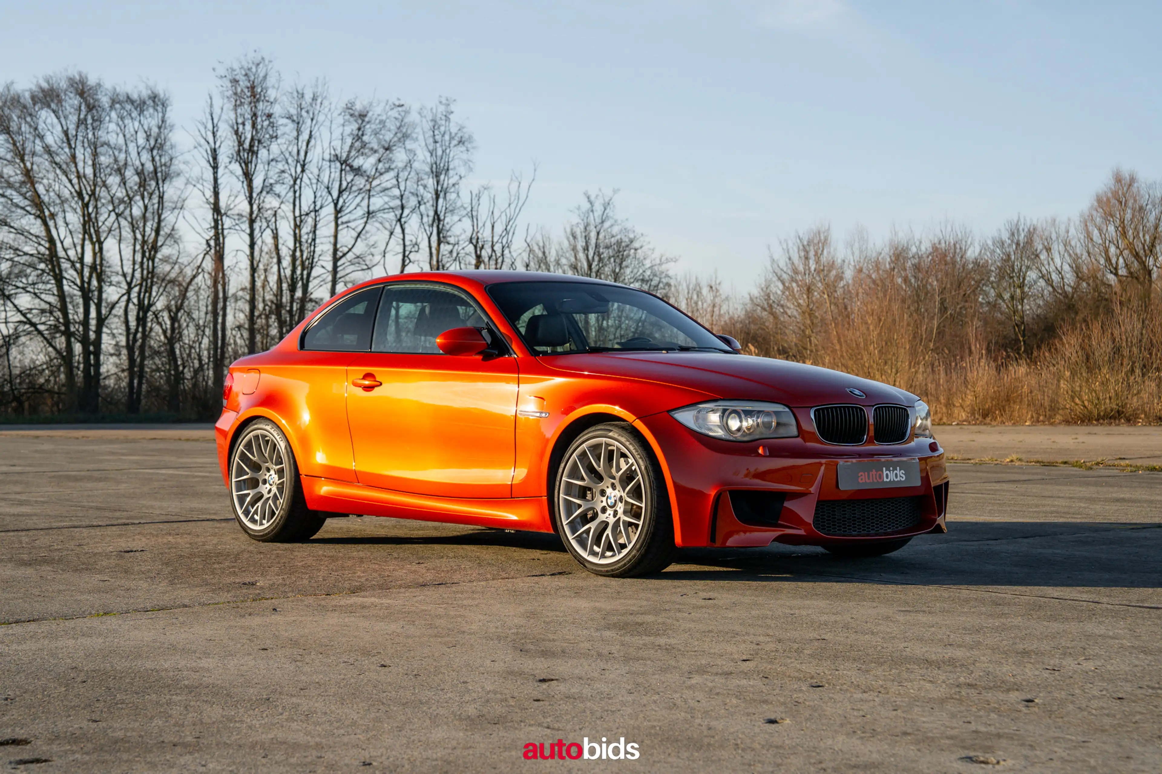 BMW 1er M Coupé Valencia Orange . First Owner . Full BMW Service