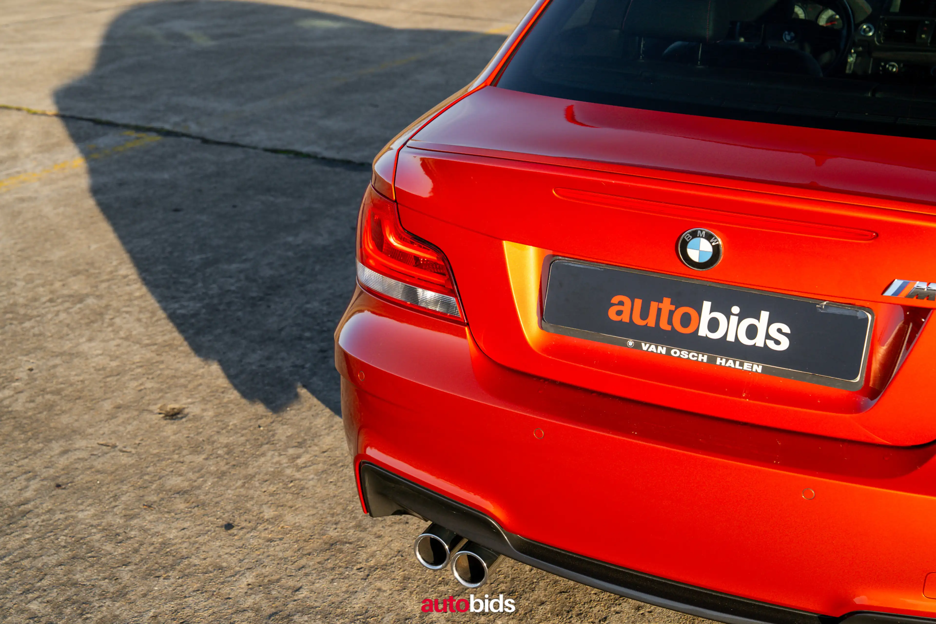 BMW 1er M Coupé Valencia Orange . First Owner . Full BMW Service — photo 13