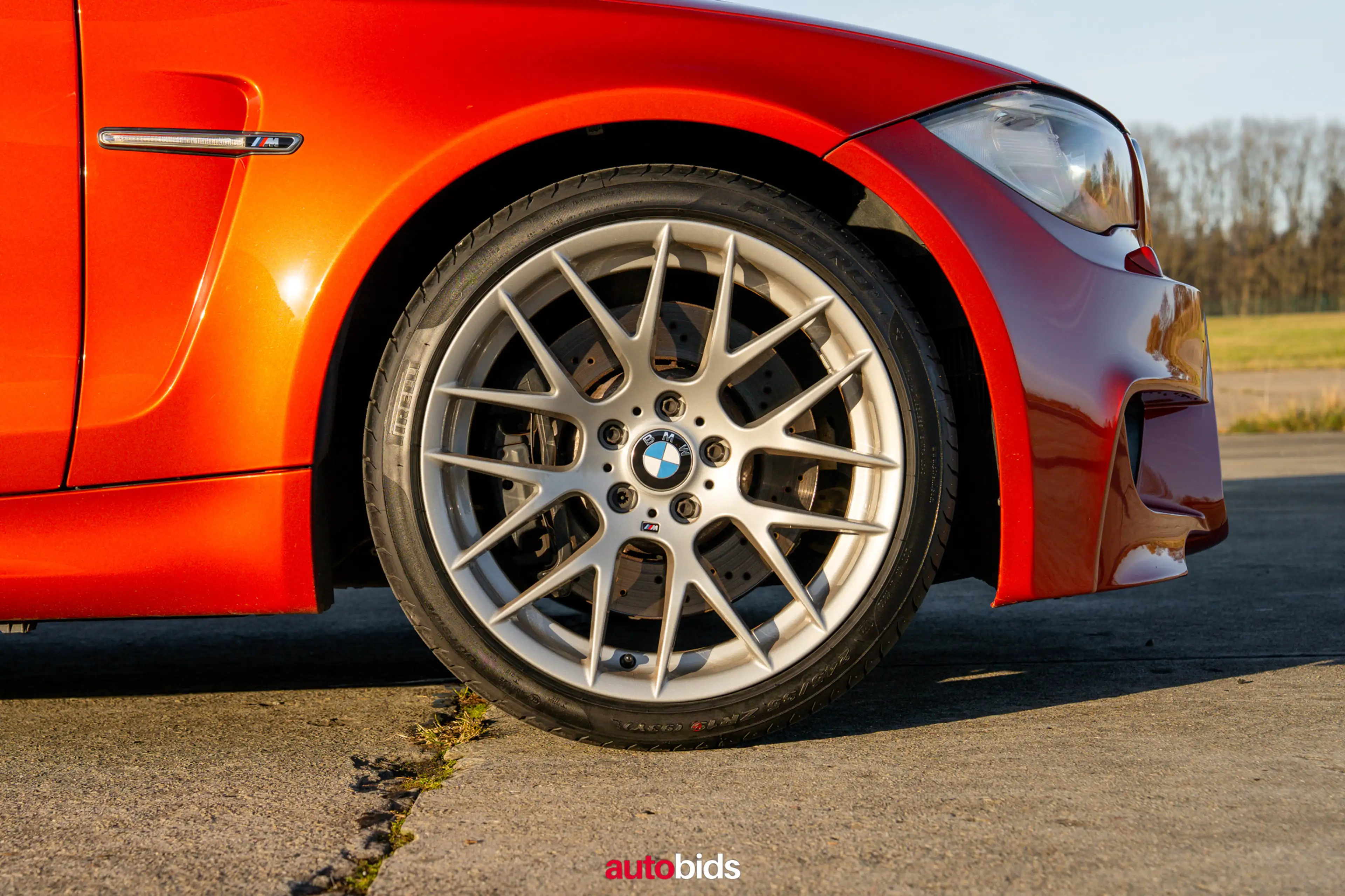 BMW 1er M Coupé Valencia Orange . First Owner . Full BMW Service — photo 10