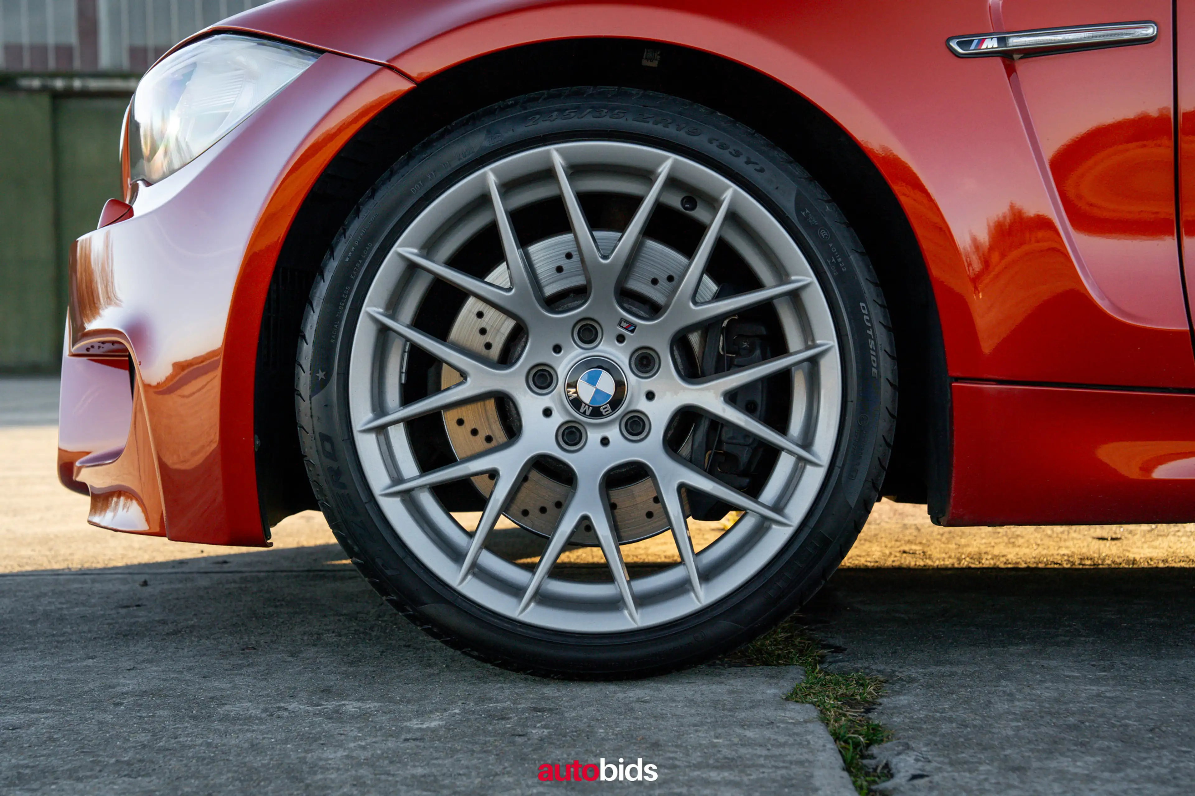 BMW 1er M Coupé Valencia Orange . First Owner . Full BMW Service — photo 7