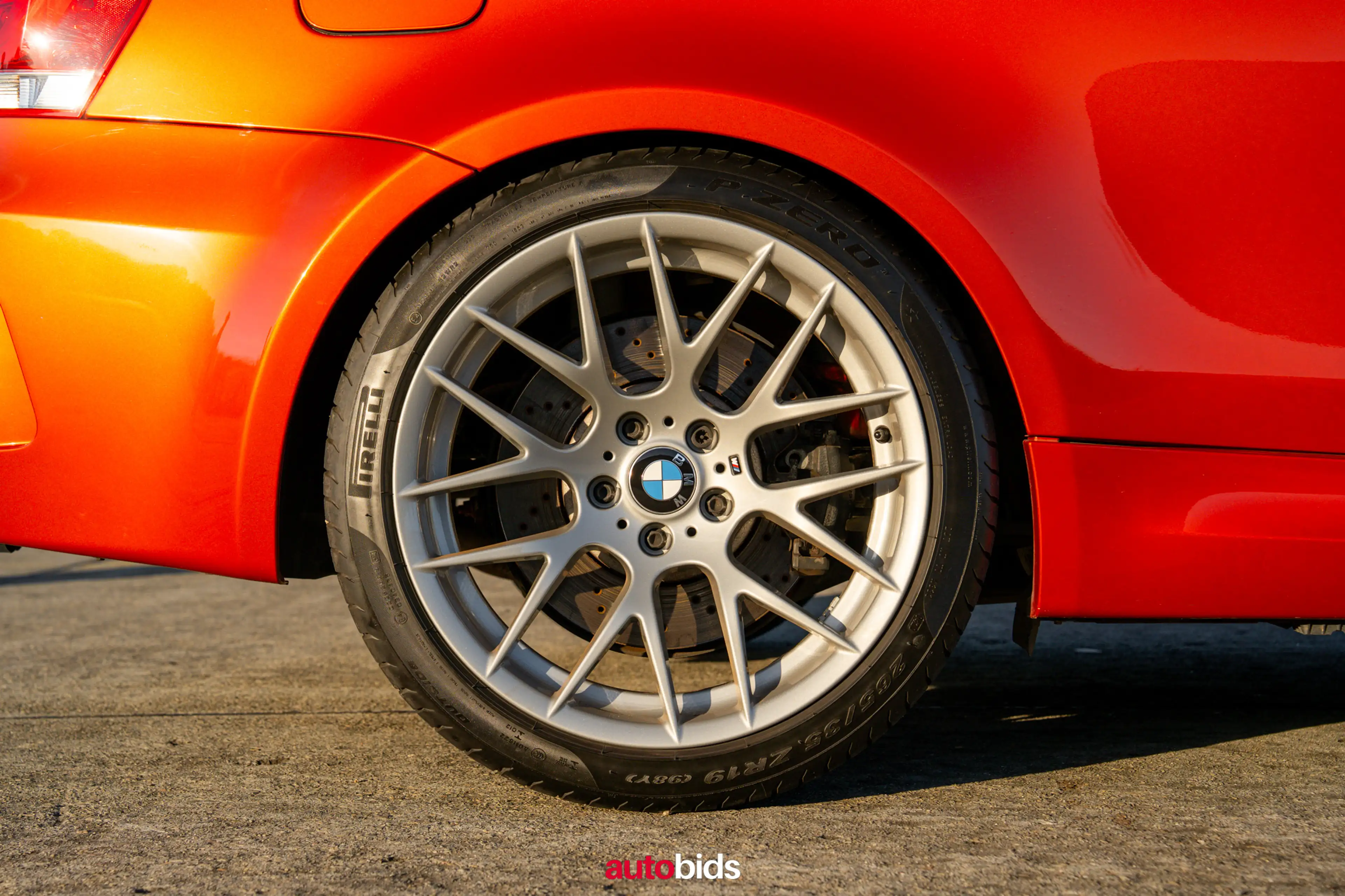 BMW 1er M Coupé Valencia Orange . First Owner . Full BMW Service — photo 9
