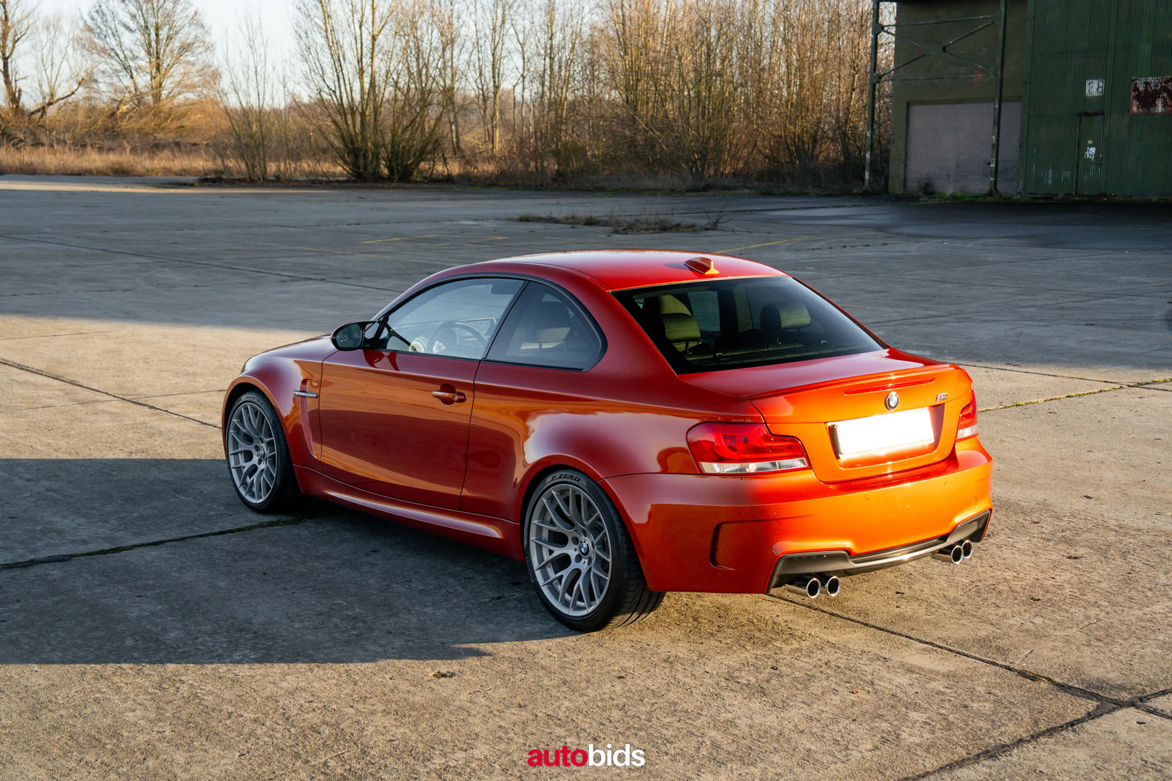 BMW 1er M Coupé Valencia Orange . First Owner . Full BMW Service — photo 5