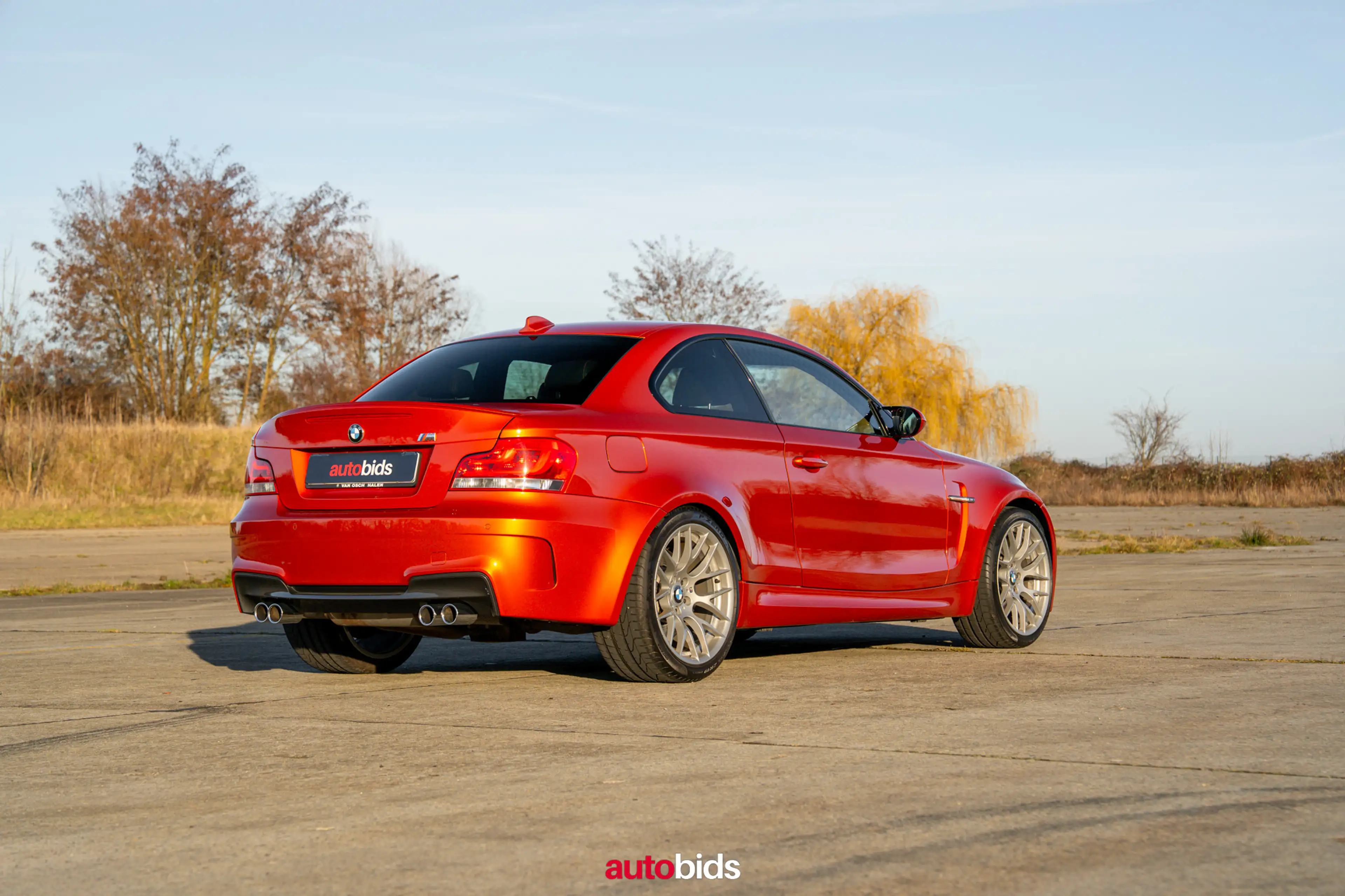 BMW 1er M Coupé Valencia Orange . First Owner . Full BMW Service — photo 3