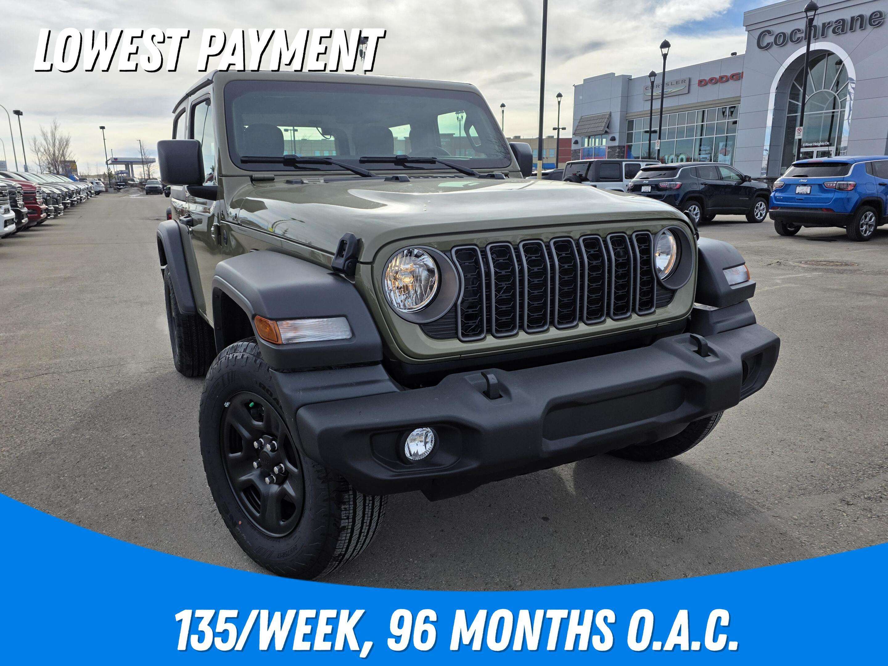 2026 Jeep Wrangler Sport 2-Door 4WD