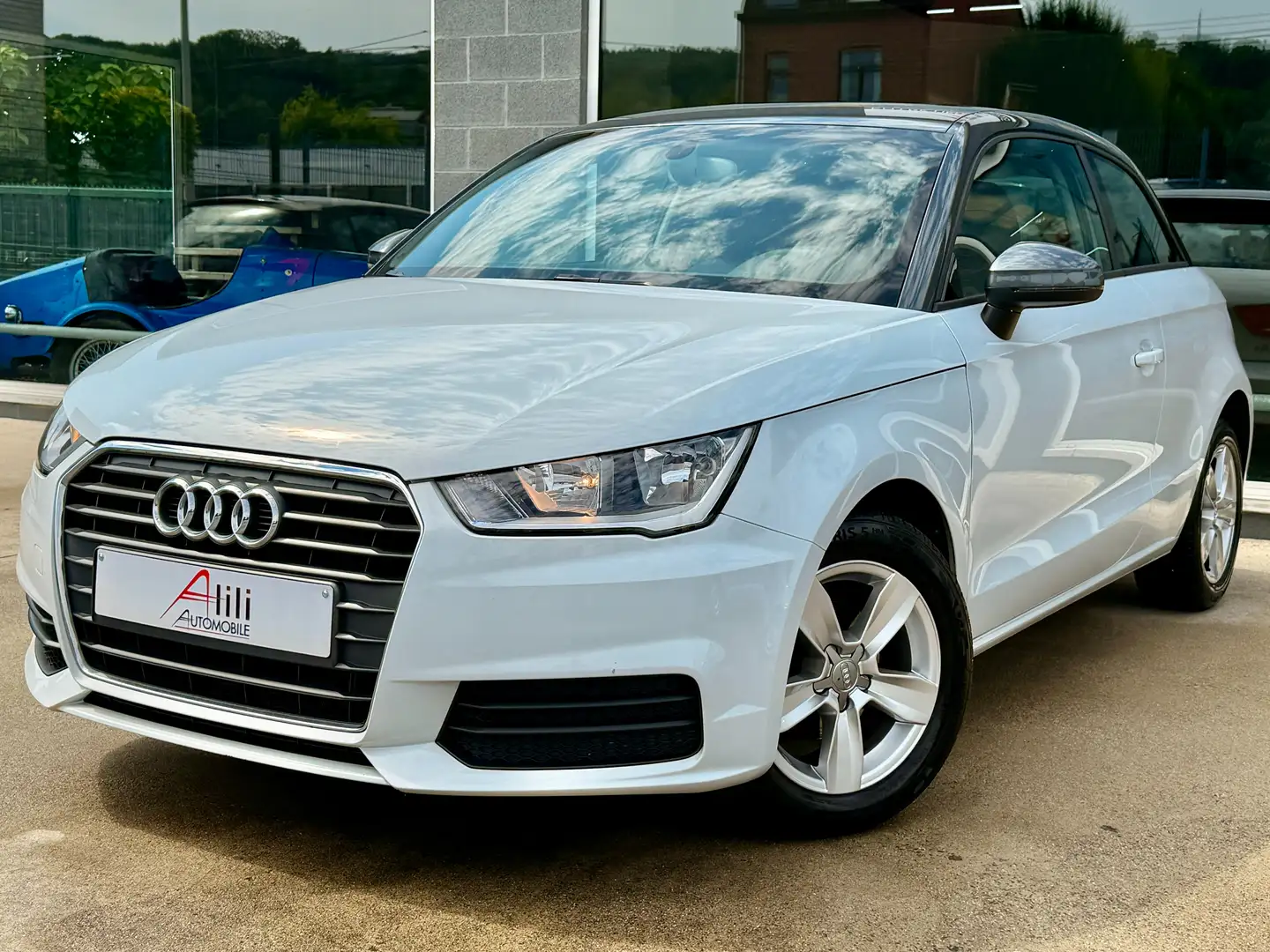 Audi A1 1.0 TFSI*Ultra-Design*Gps*Euro6b*Garantie*Airco* Weiß - 1