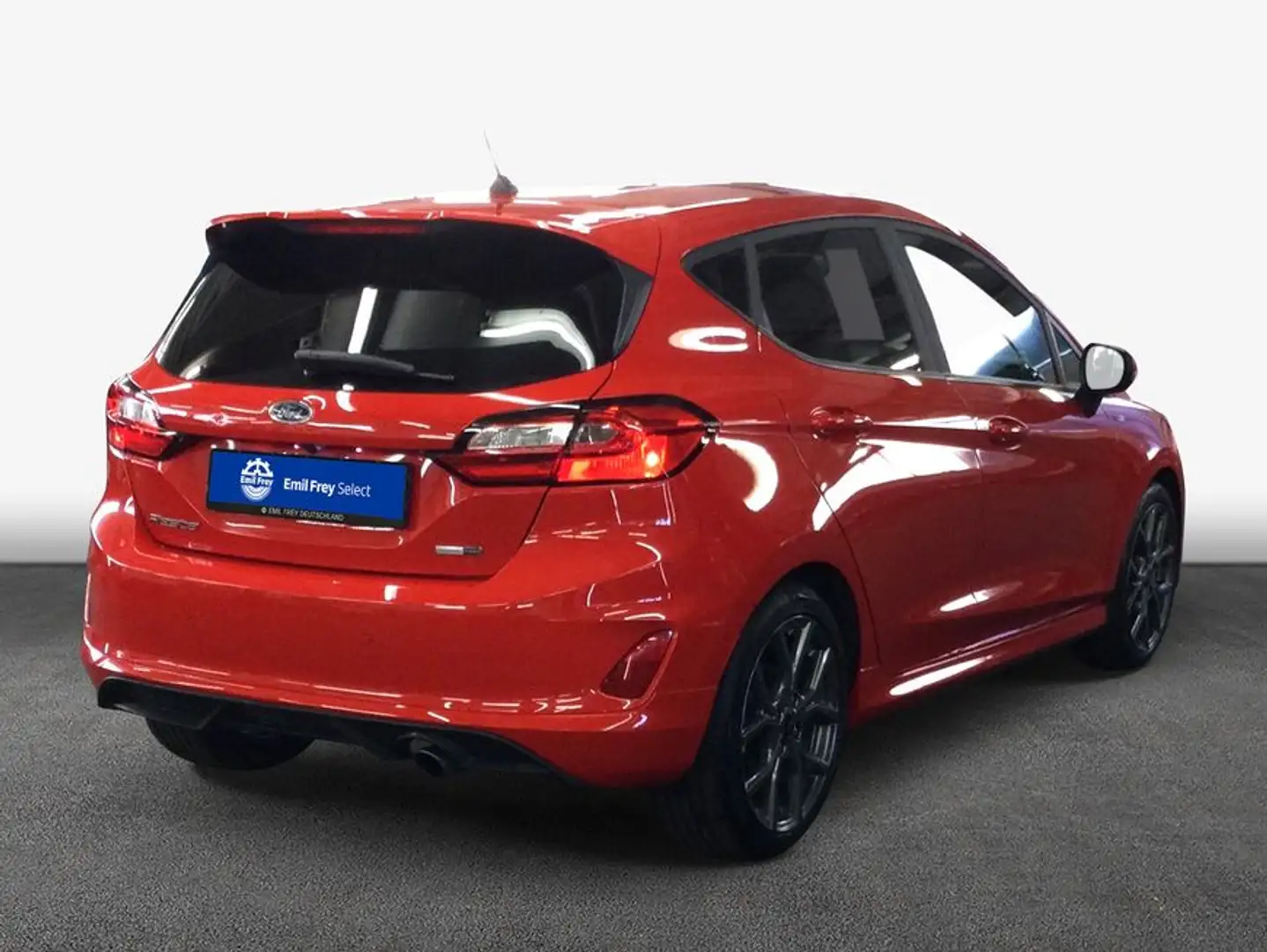 Ford Fiesta 1.0 EcoBoost Hybrid S&S ST-LINE Rojo - 2