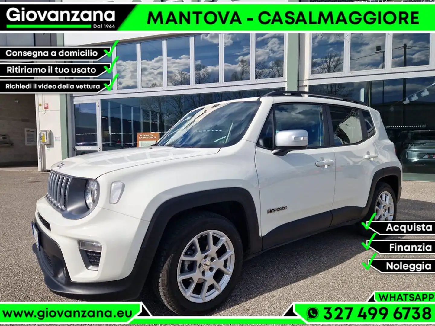 Jeep Renegade 1.0 t3 Limited 2wd Weiß - 1