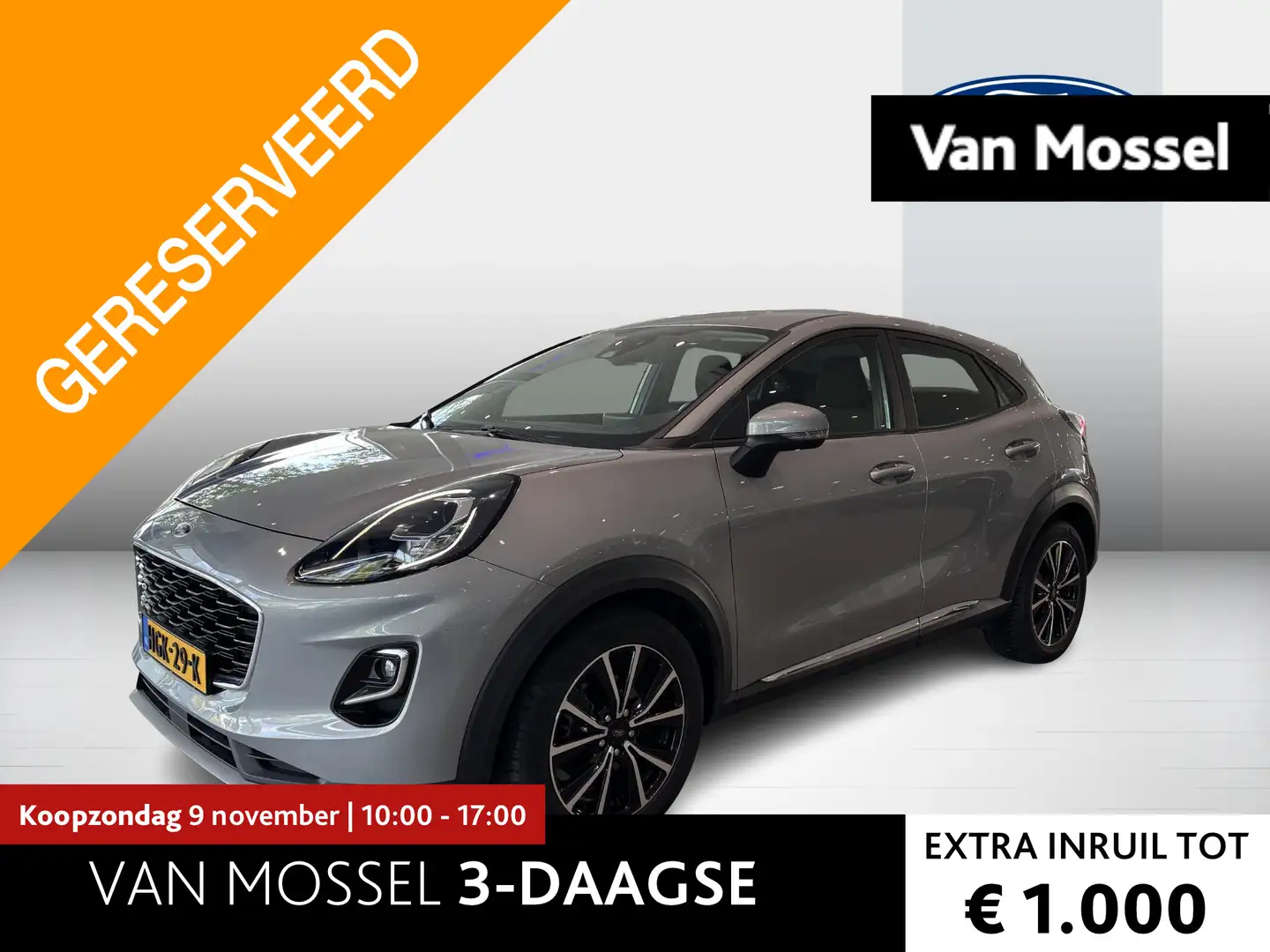 Ford Puma 1.0 Ecoboost Automaat Titanium Apple / Android Car Gris - 1