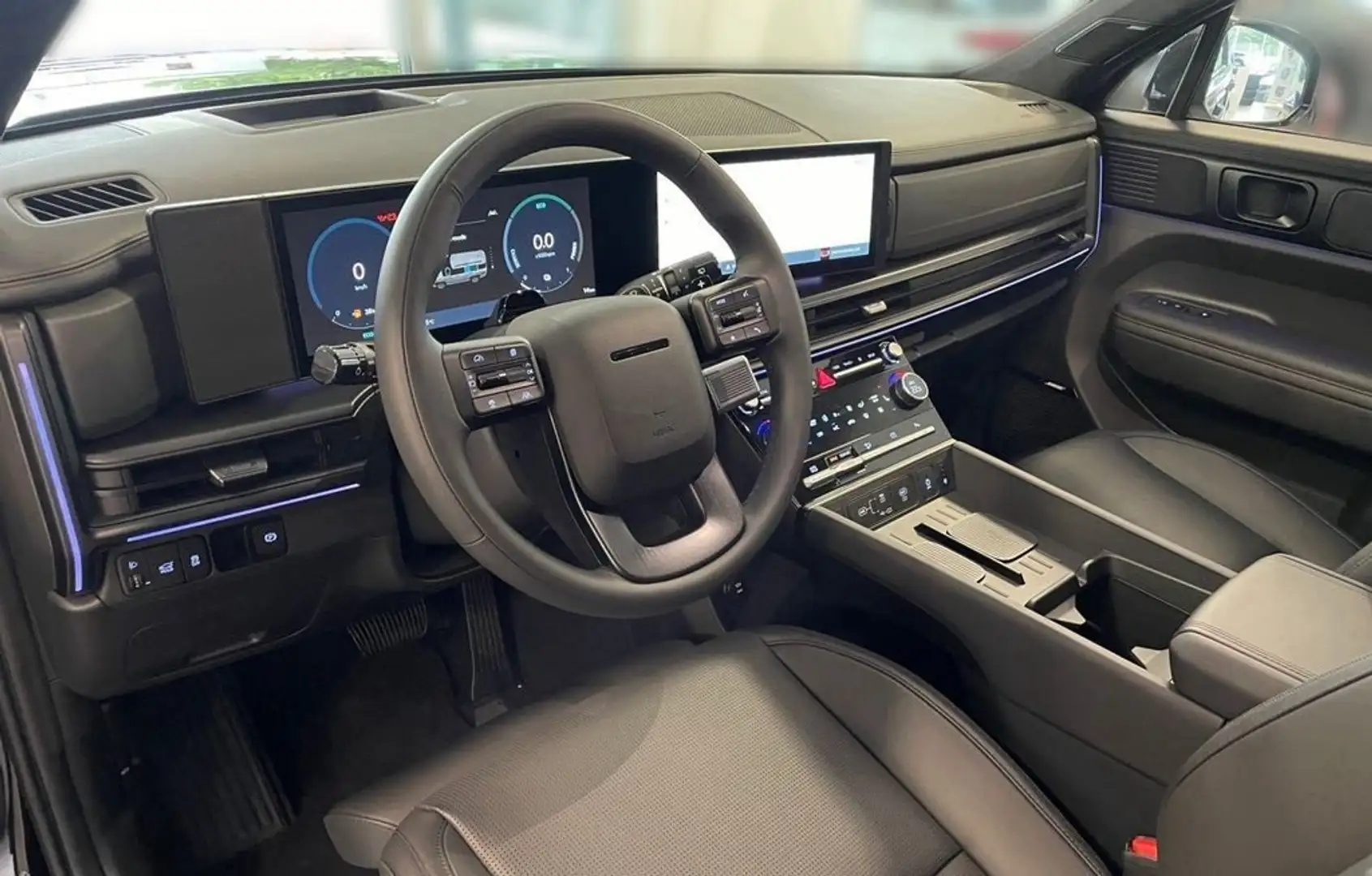 Hyundai SANTA FE 1.6 T-GDi HEV 4WD AT 7 posti XCLASS Nero - 1