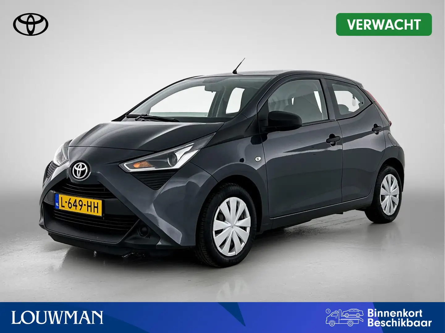 Toyota Aygo 1.0 VVT-i x-fun | Dealer onderhouden | Grijs - 1
