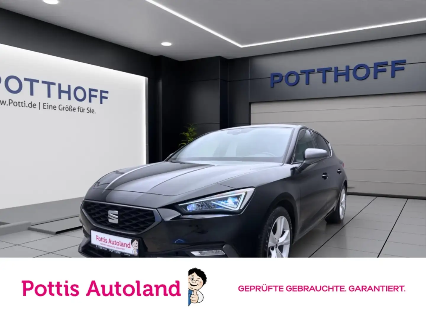SEAT Leon 2.0 TDI DSG FR NAVI KLIMA PDC LED Schwarz - 1