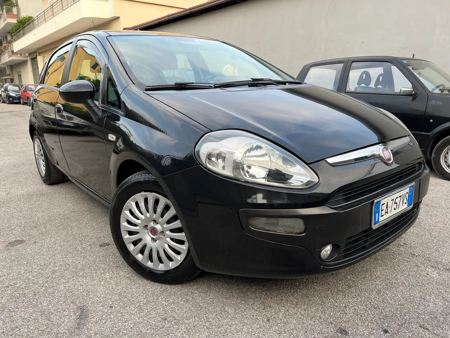 Fiat Punto Evo Punto III 2009 Evo 5p 1.3 mjt Dynamic s Nero - 2