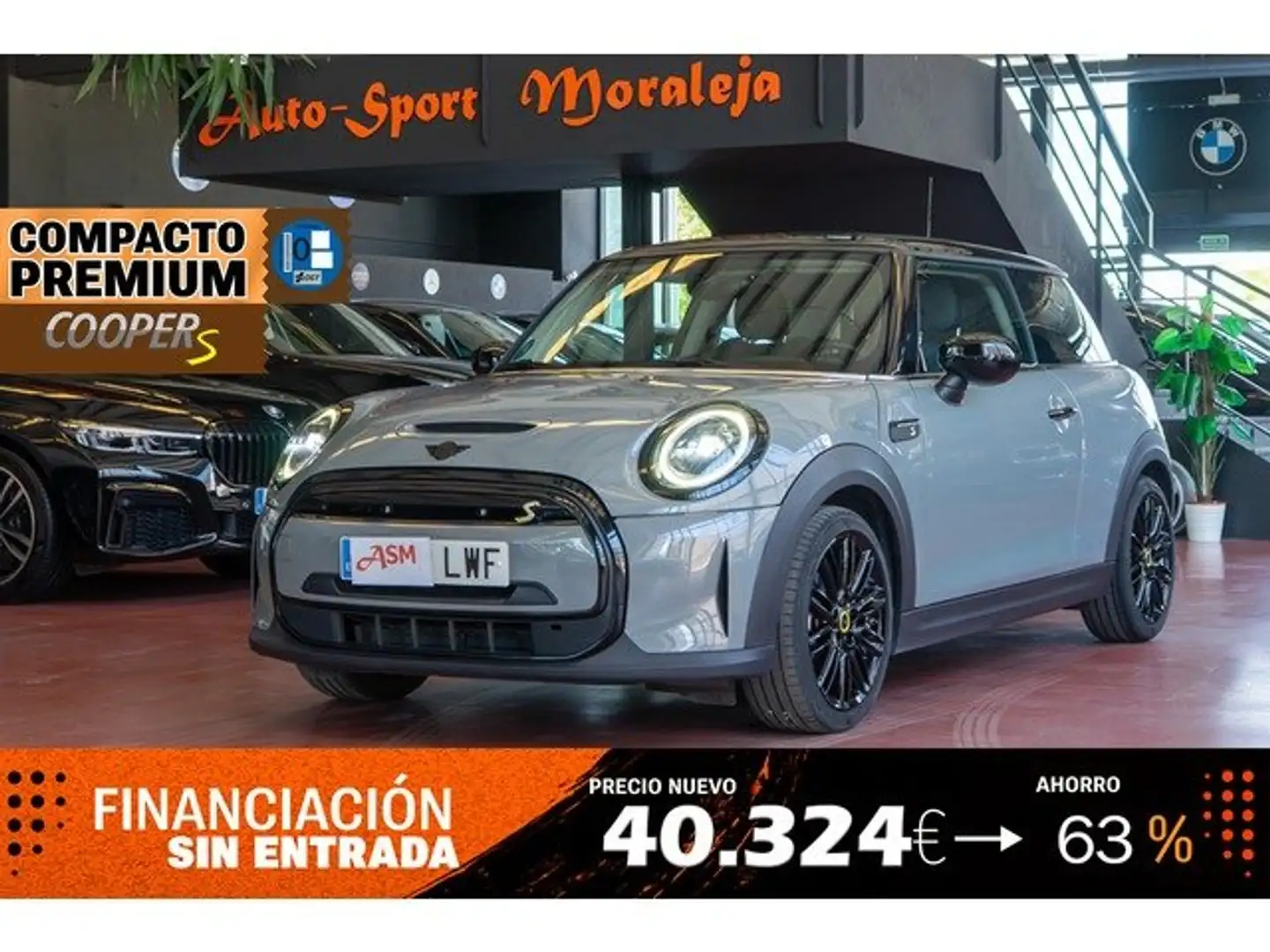 MINI Cooper SE Gris - 1